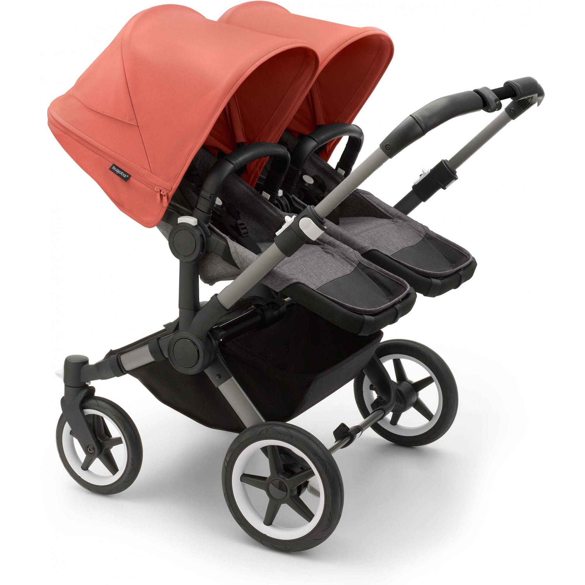 Bugaboo Donkey 5 Twin Pram Sunrise Red Canopy