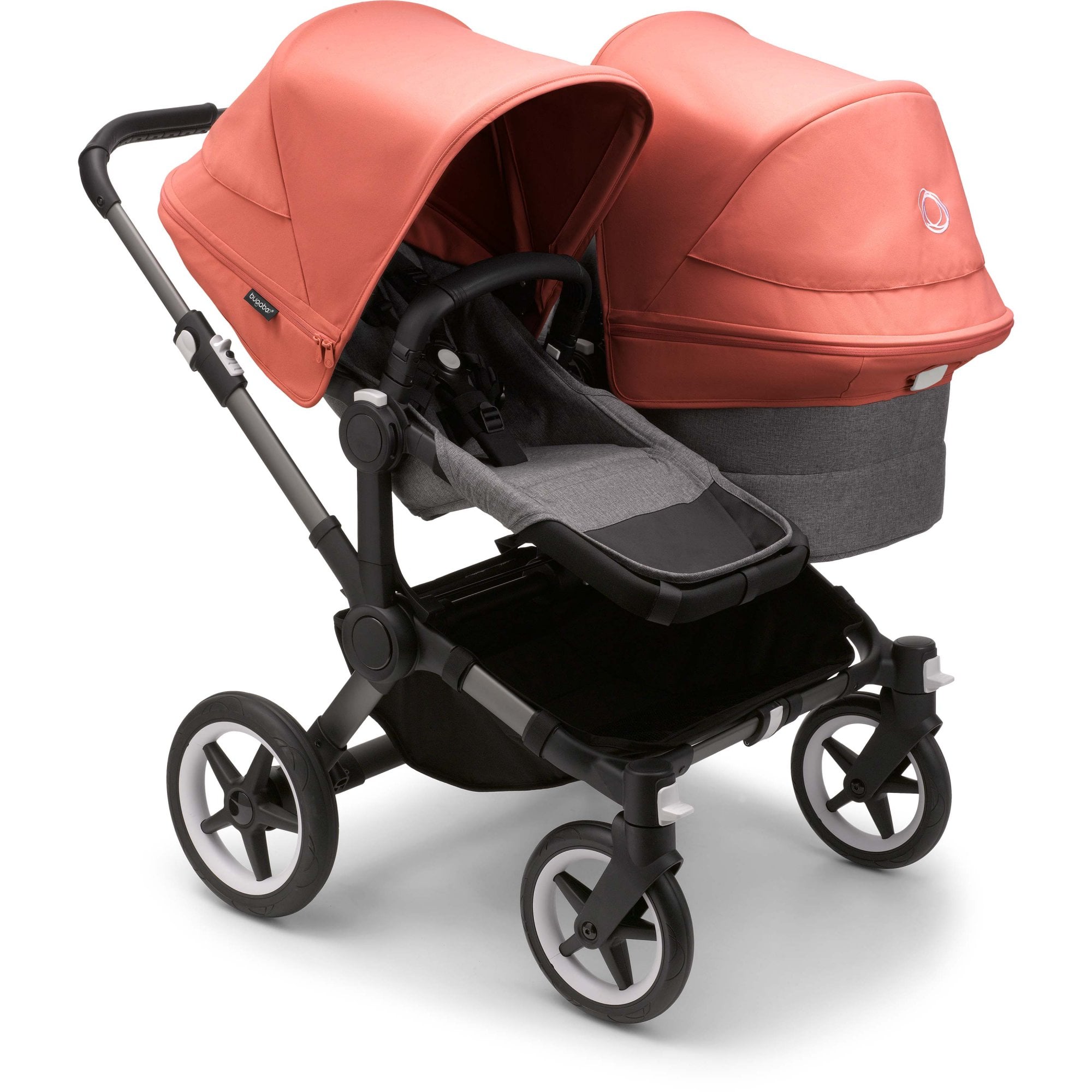 Bugaboo Donkey 5 Twin Pram Sunrise Red Canopy