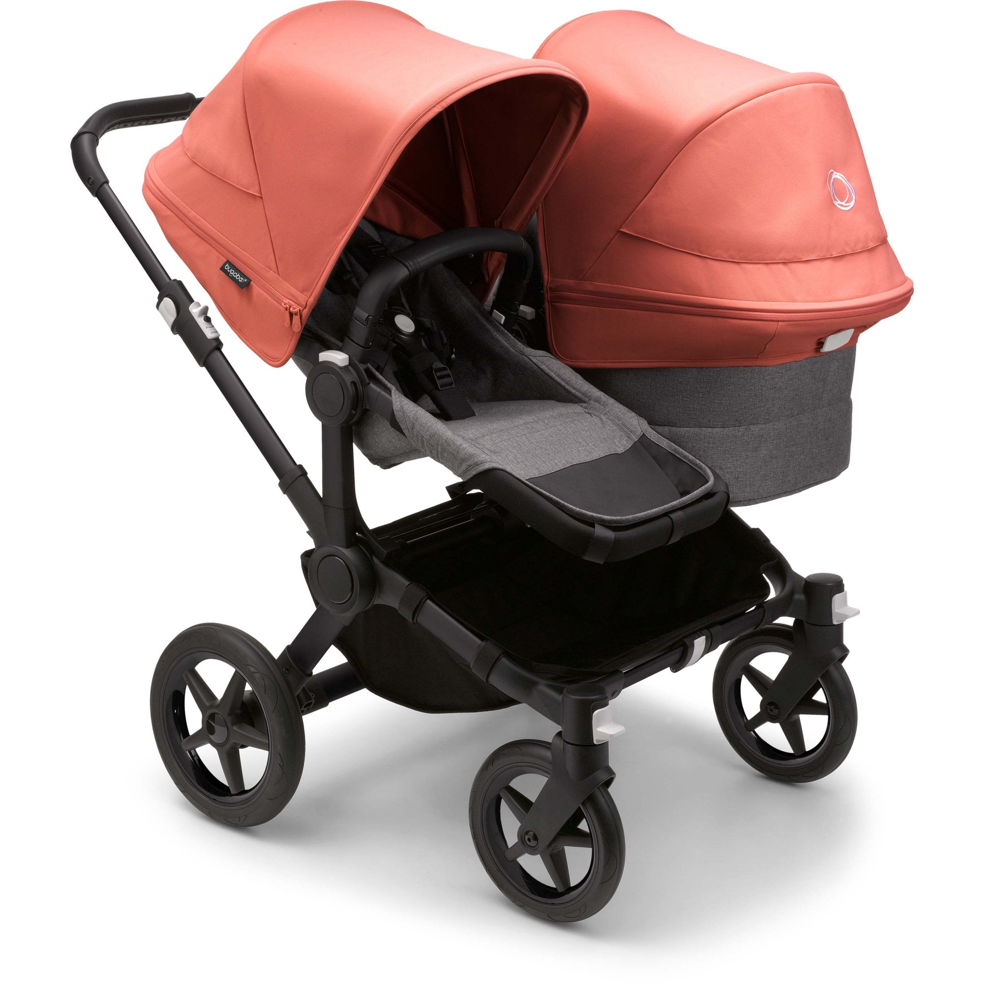 Bugaboo Donkey 5 Twin Pram Sunrise Red Canopy