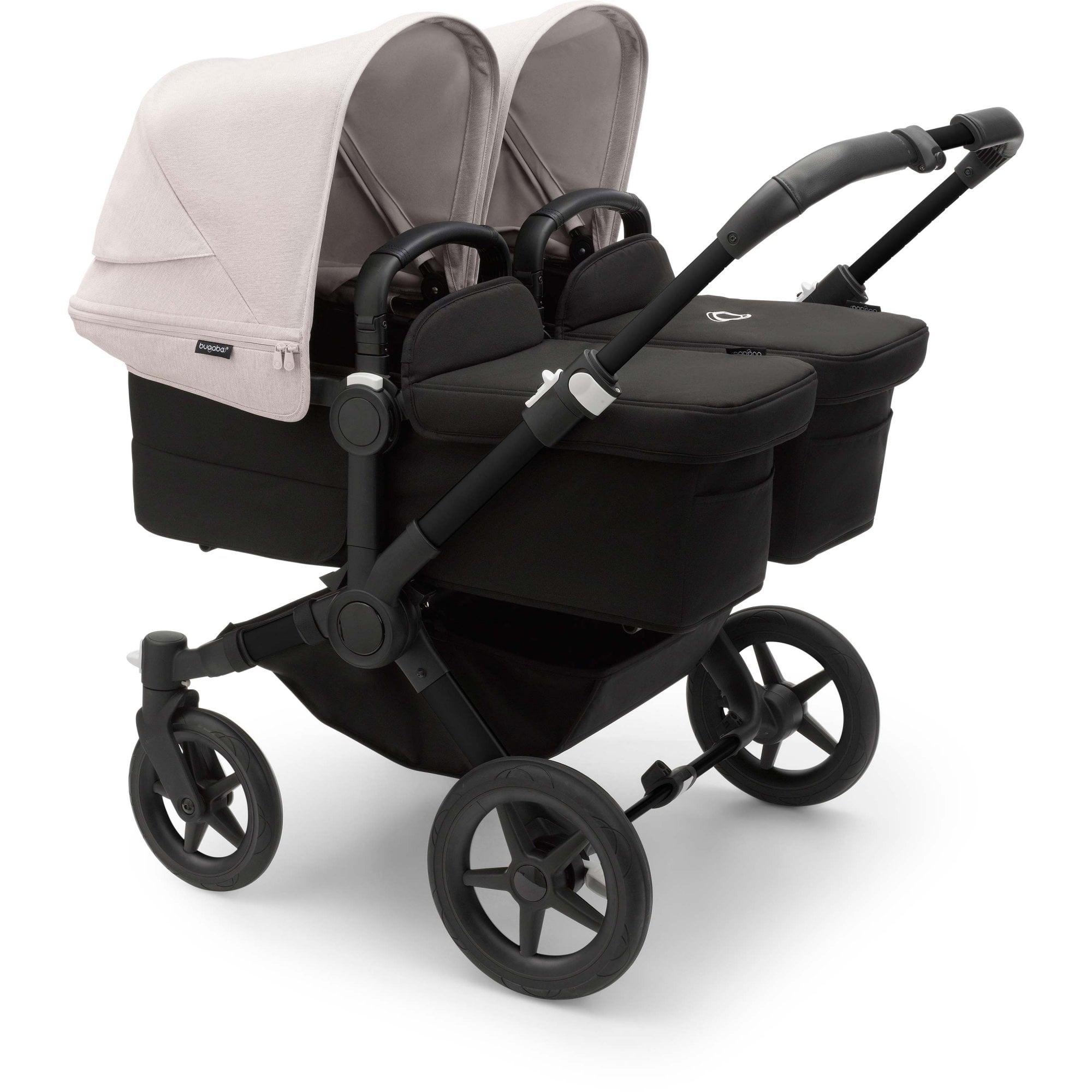 Bugaboo Donkey 5 Twin Pram Misty White Canopy