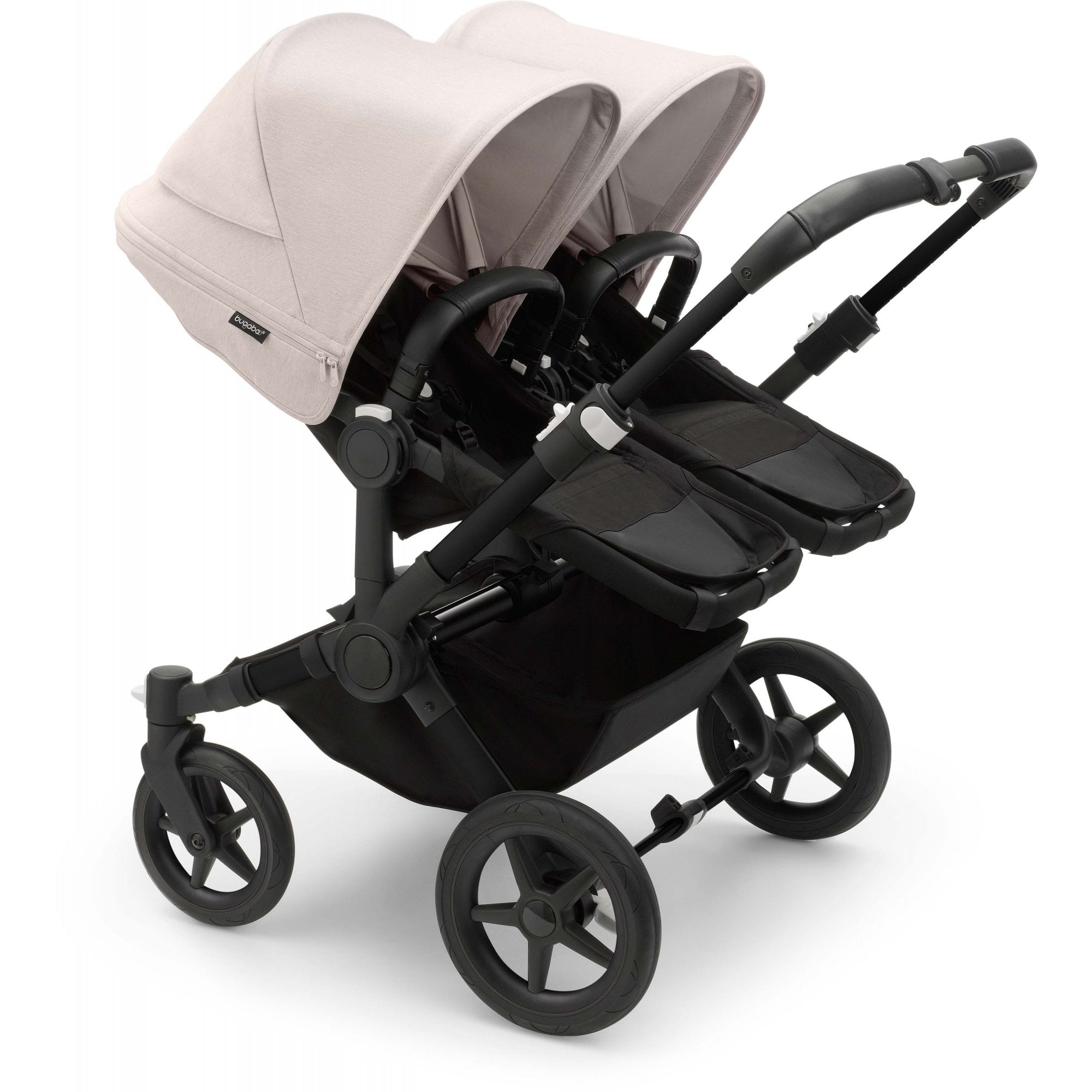 Bugaboo Donkey 5 Twin Pram Misty White Canopy
