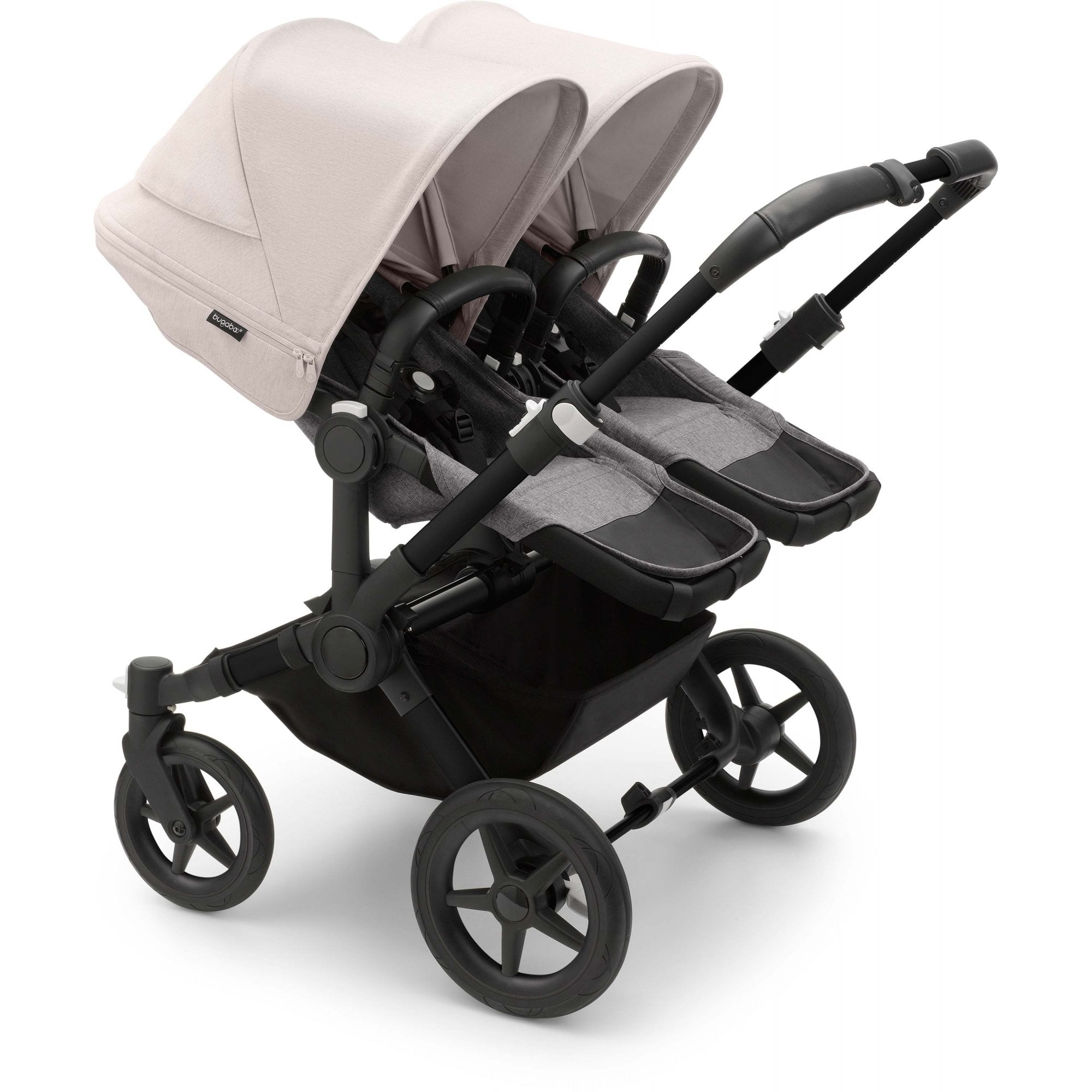 Bugaboo Donkey 5 Twin Pram Misty White Canopy