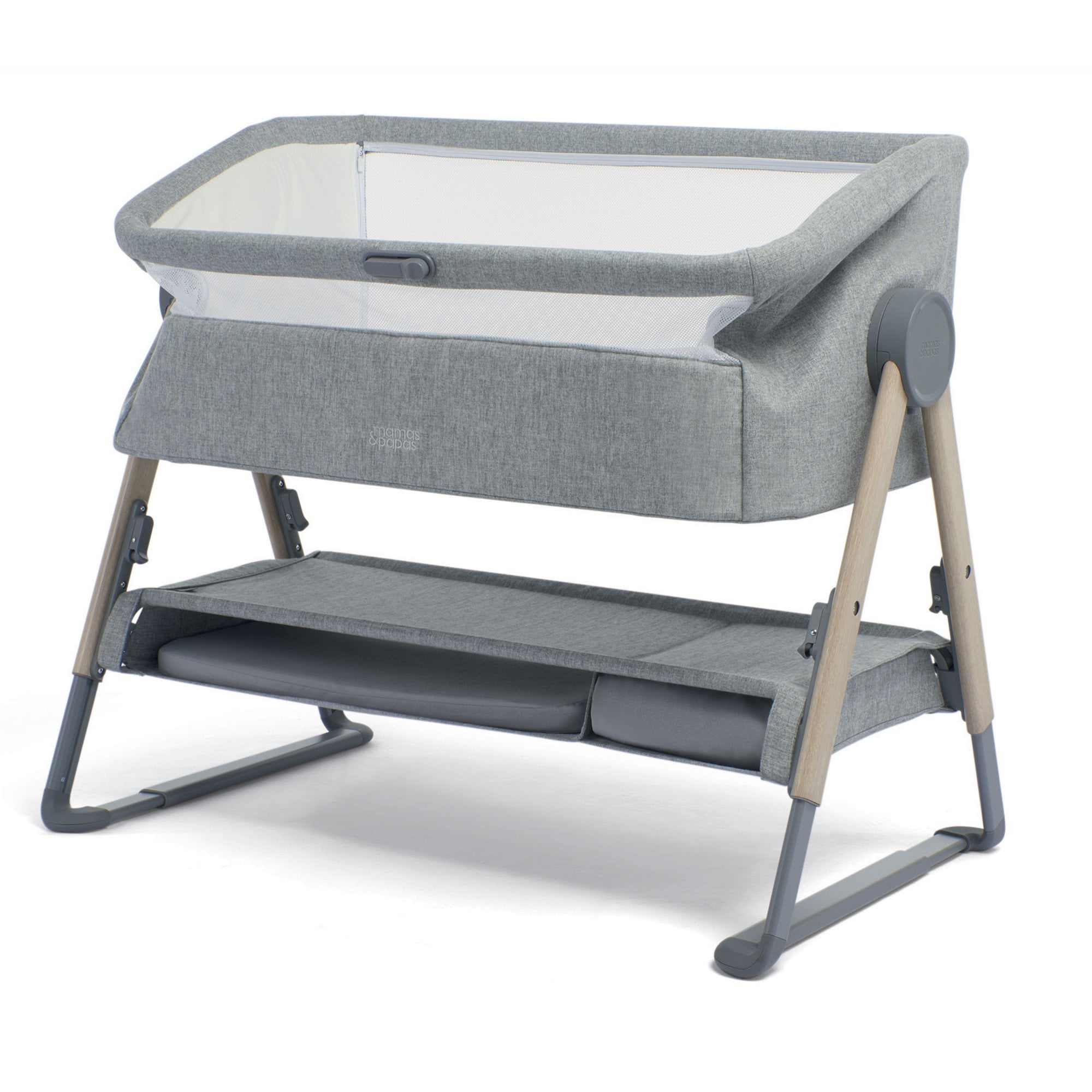 Mamas & Papas Lua Crib Grey