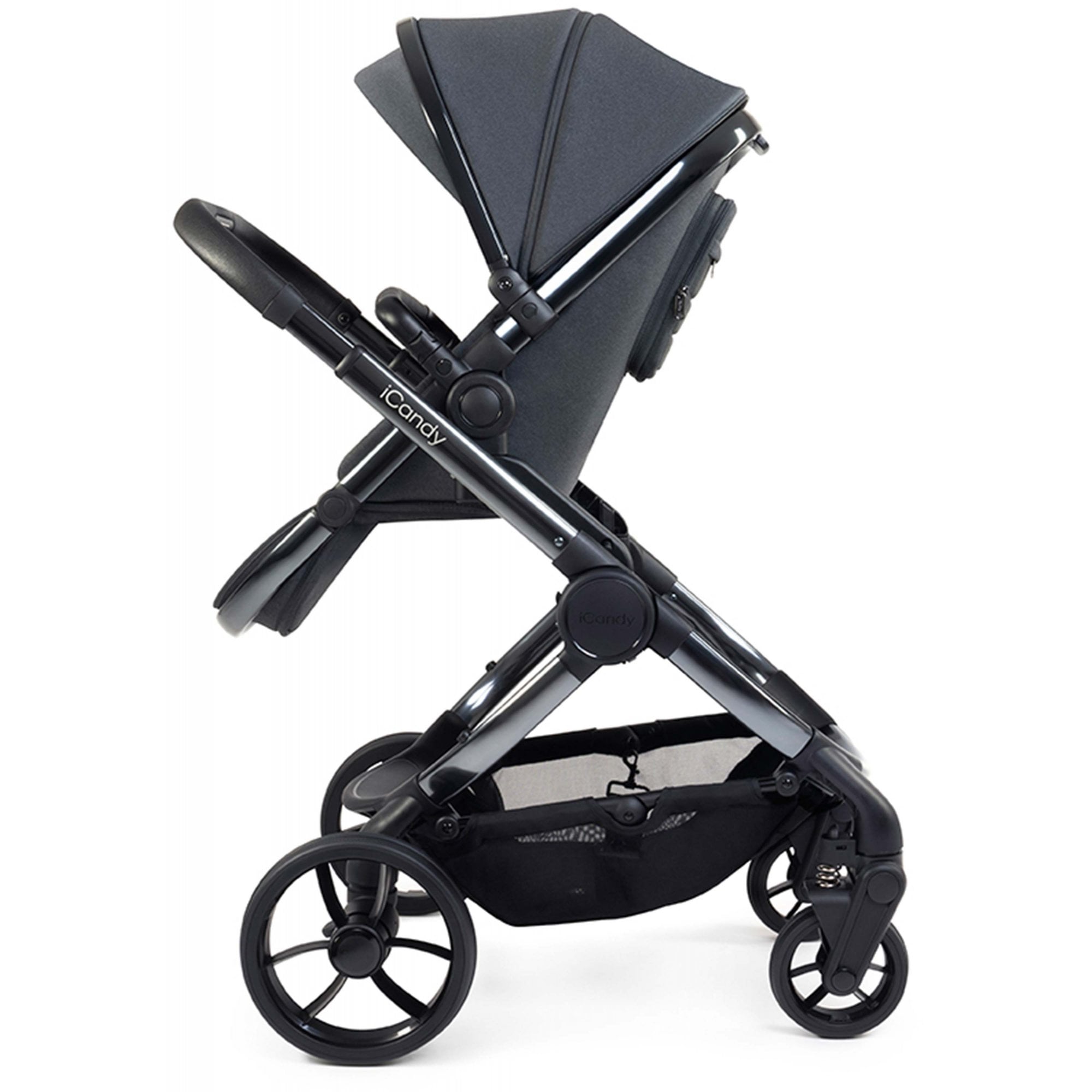 iCandy Peach 7 Complete Bundle Phantom / Truffle + Cloud T & Base