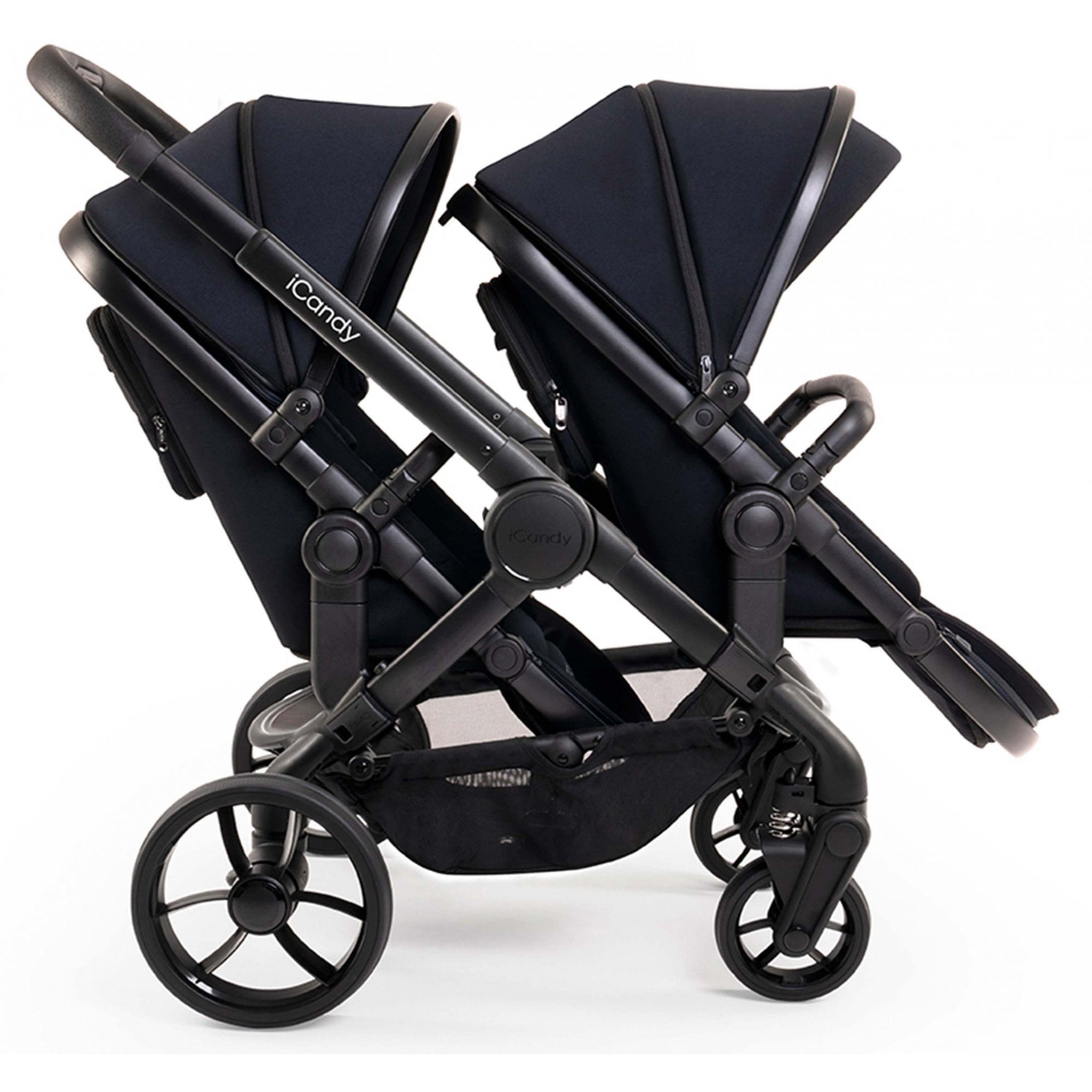 iCandy Peach 7 Double Stroller - Phantom / Black Edition