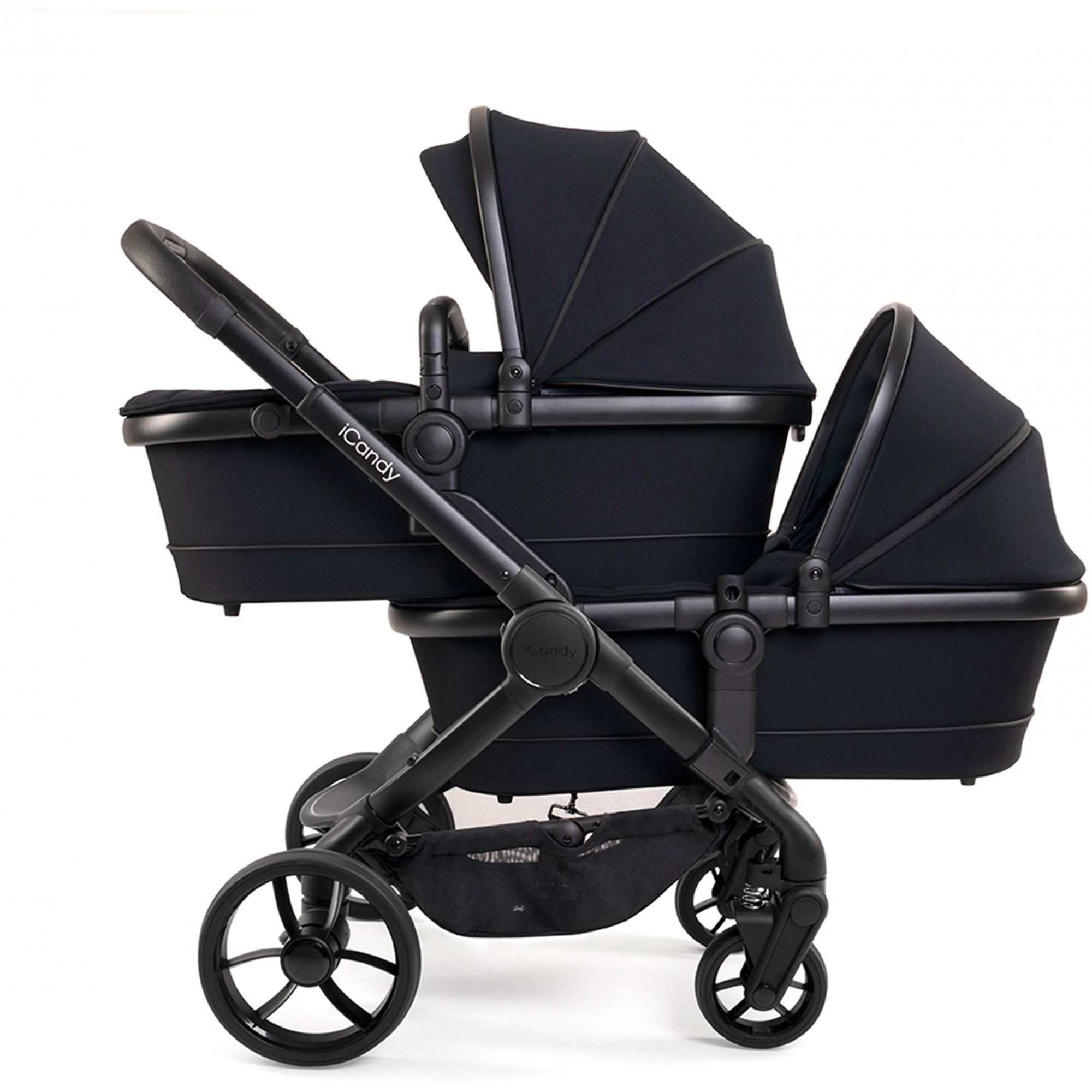 iCandy Peach 7 Twin Stroller - Phantom / Black Edition
