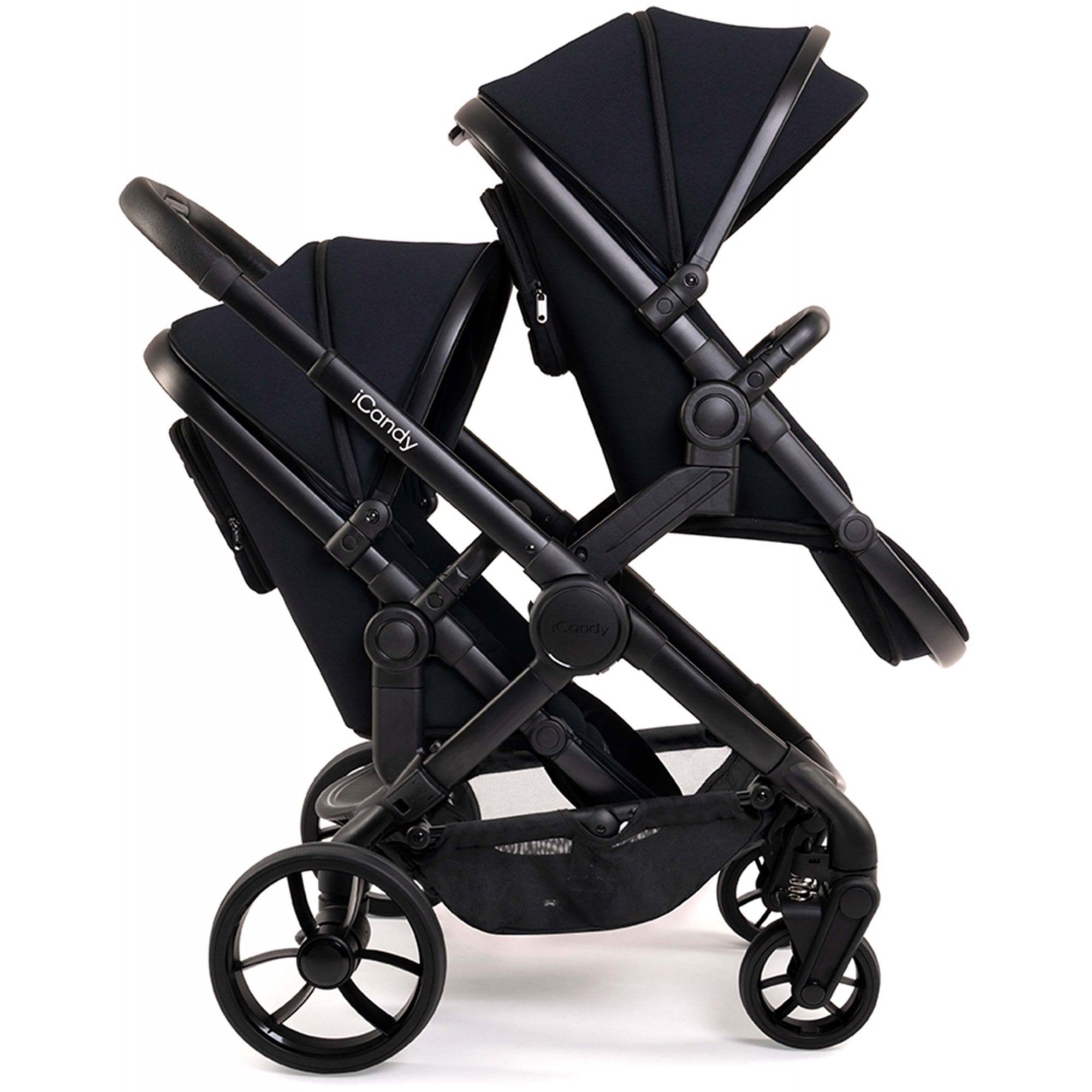 iCandy Peach 7 Twin Stroller - Phantom / Black Edition