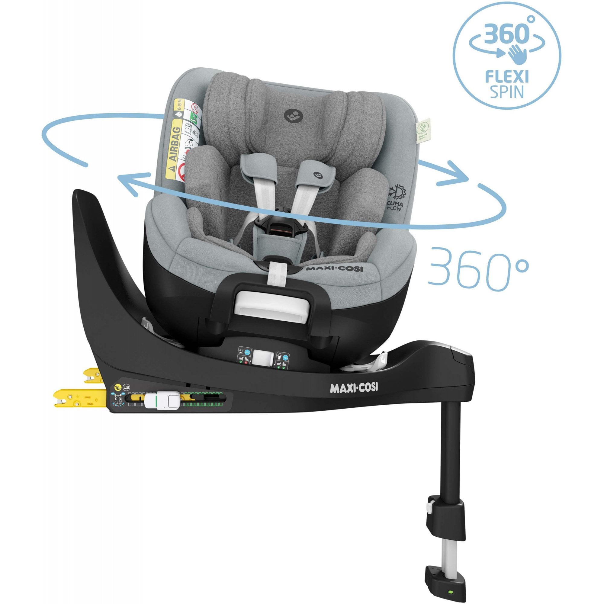 Maxi Cosi Mica Pro Eco i-Size Car Seat Authentic Grey