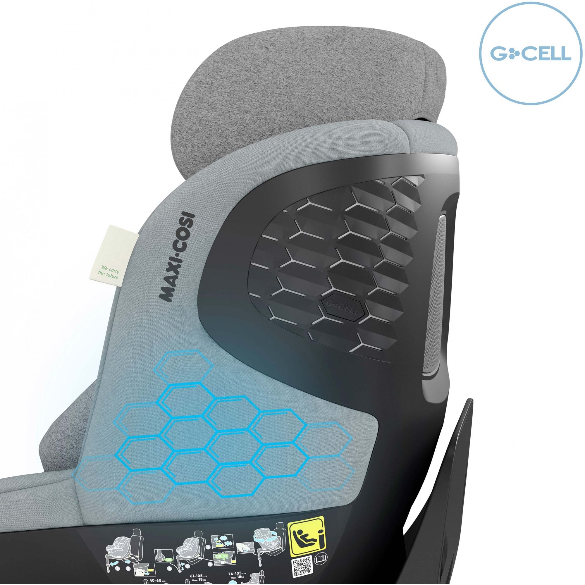 Maxi Cosi Mica Pro Eco i-Size Car Seat Authentic Grey