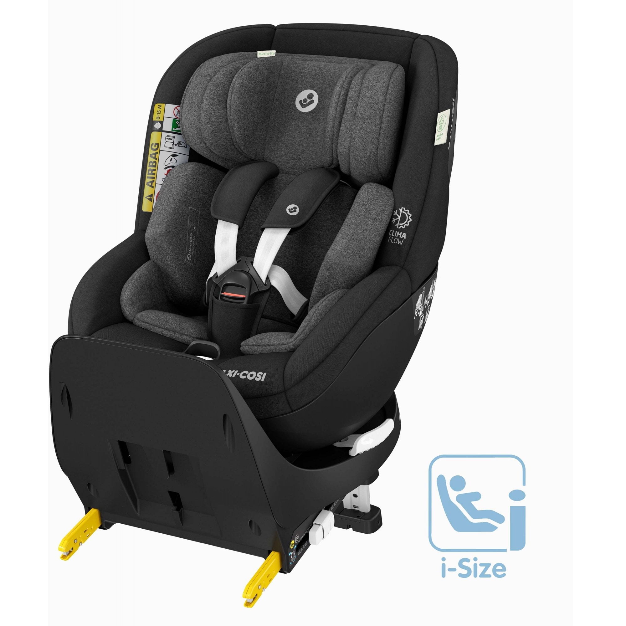 Maxi Cosi Mica Pro Eco i-Size Car Seat Authentic Black