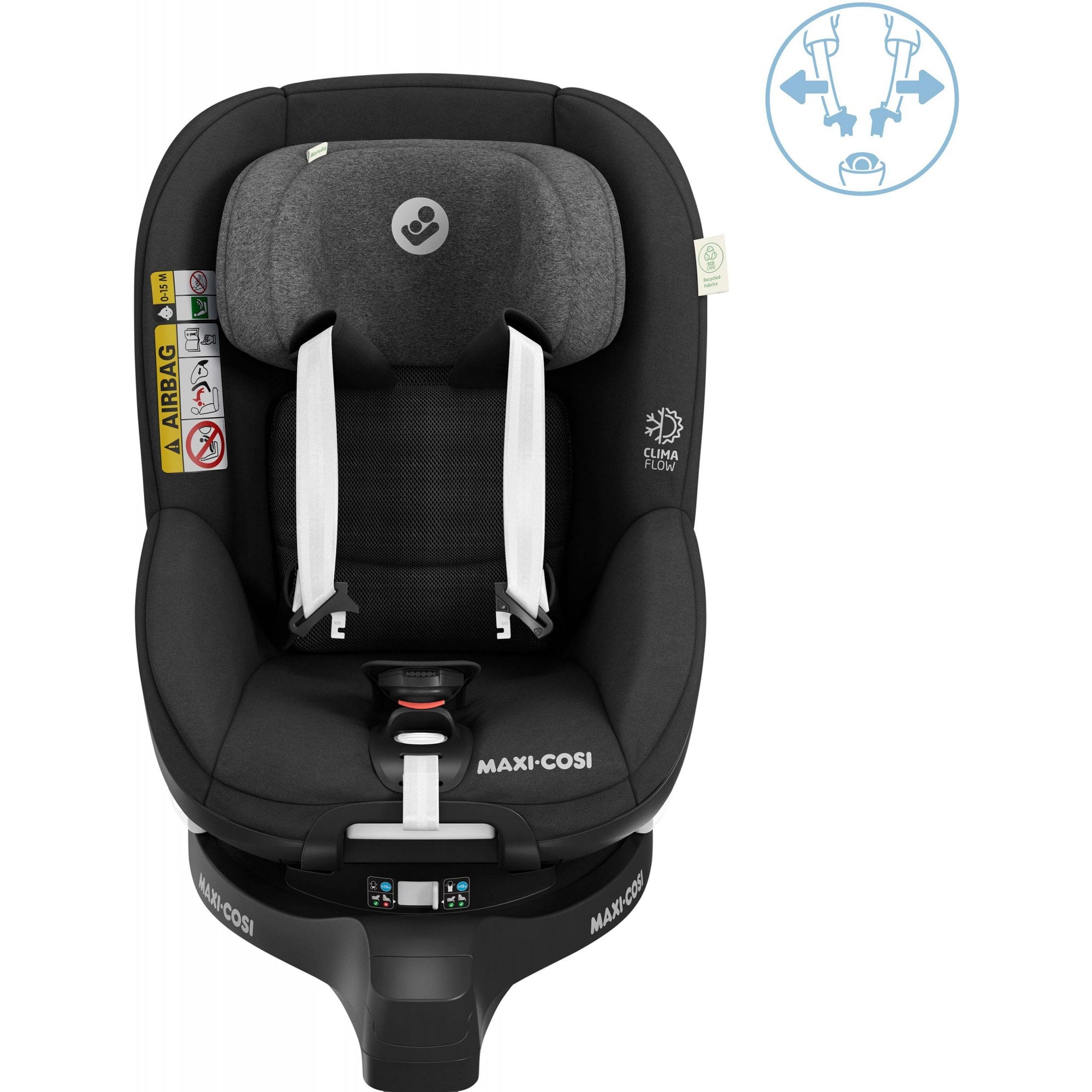 Maxi Cosi Mica Pro Eco i-Size Car Seat Authentic Black