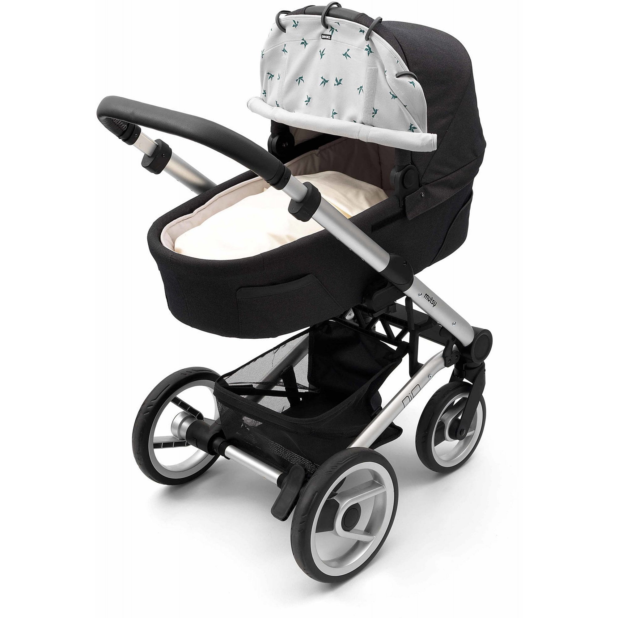 Dooky Universal Sun Shade Origami Swallow Grey Jade