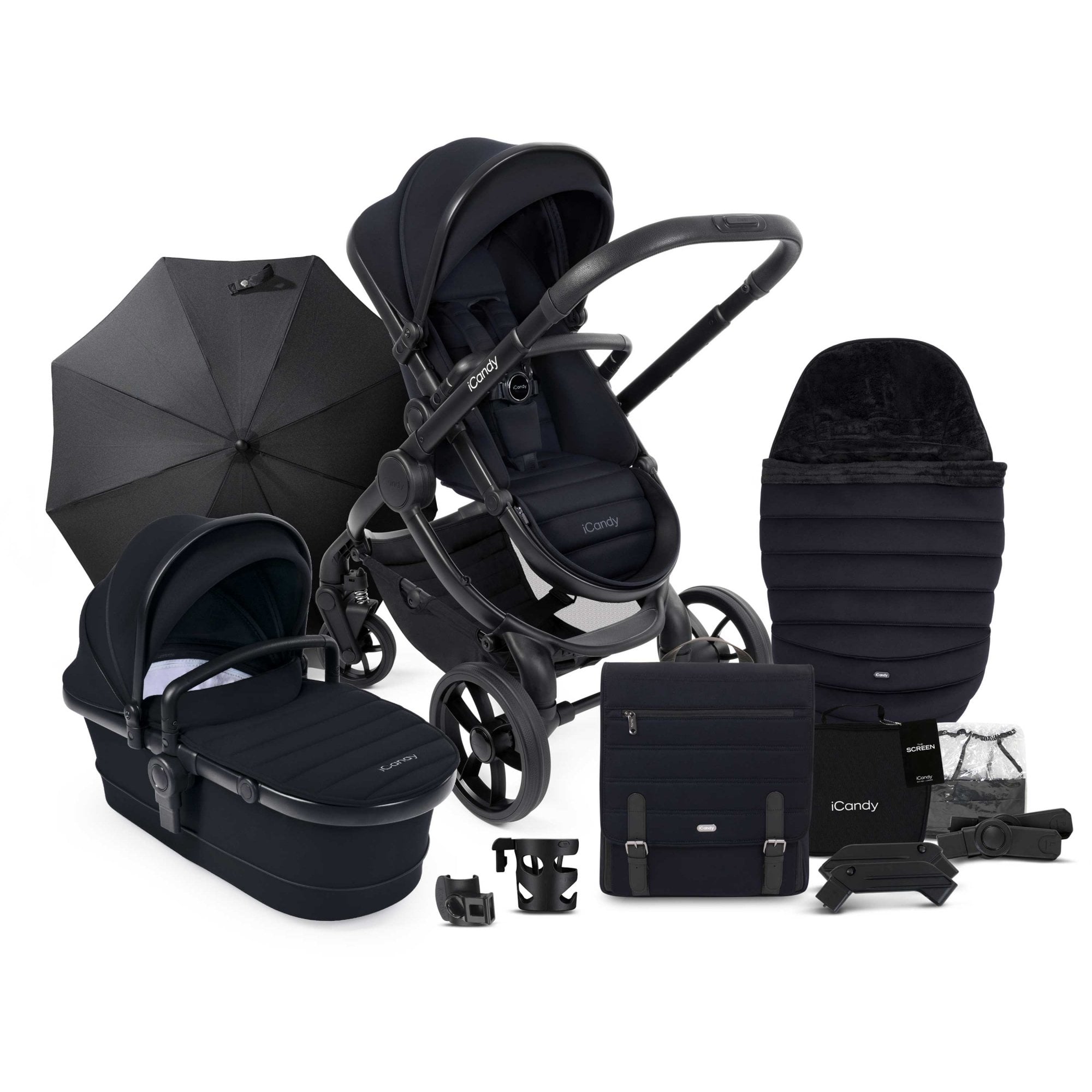 iCandy Peach 7 Complete Bundle Phantom / Black Edition