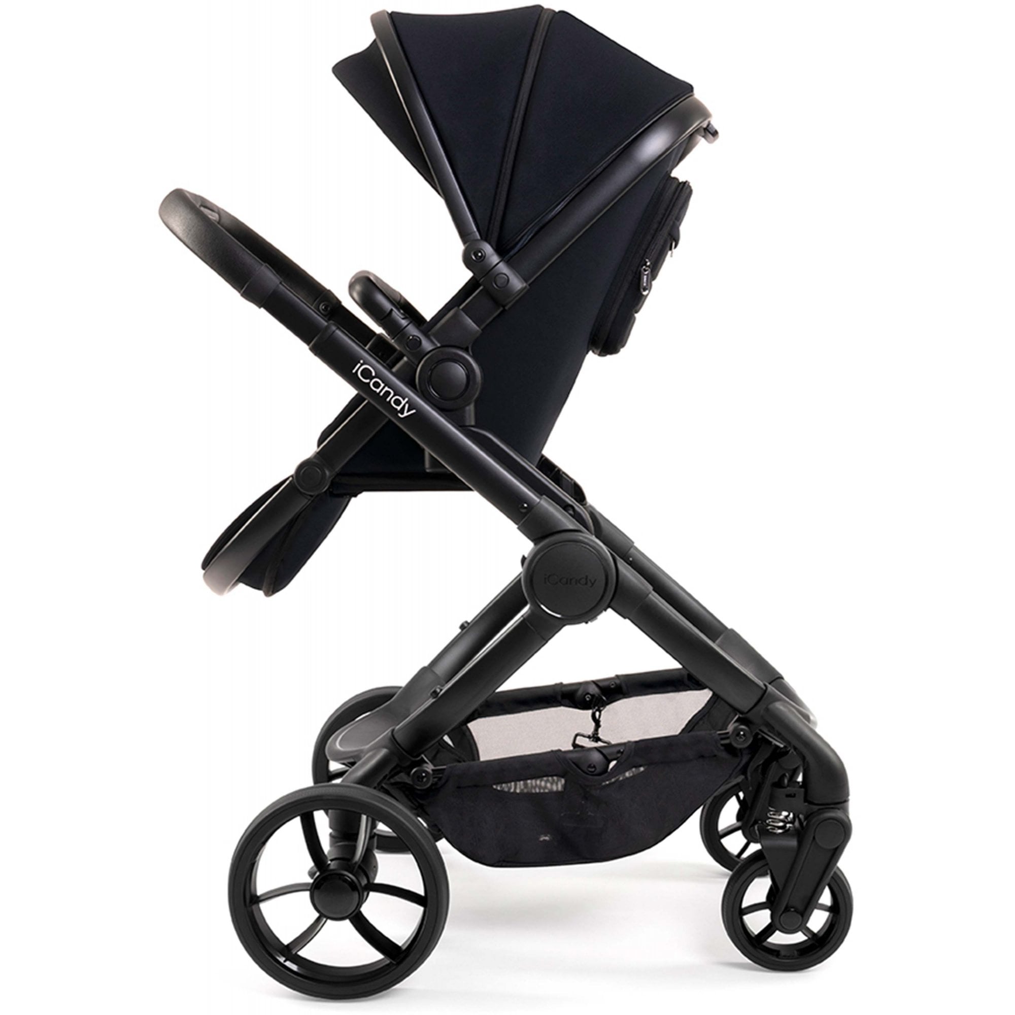 iCandy Peach 7 Complete Bundle Phantom / Black Edition + BeSafe Go Beyond & Base