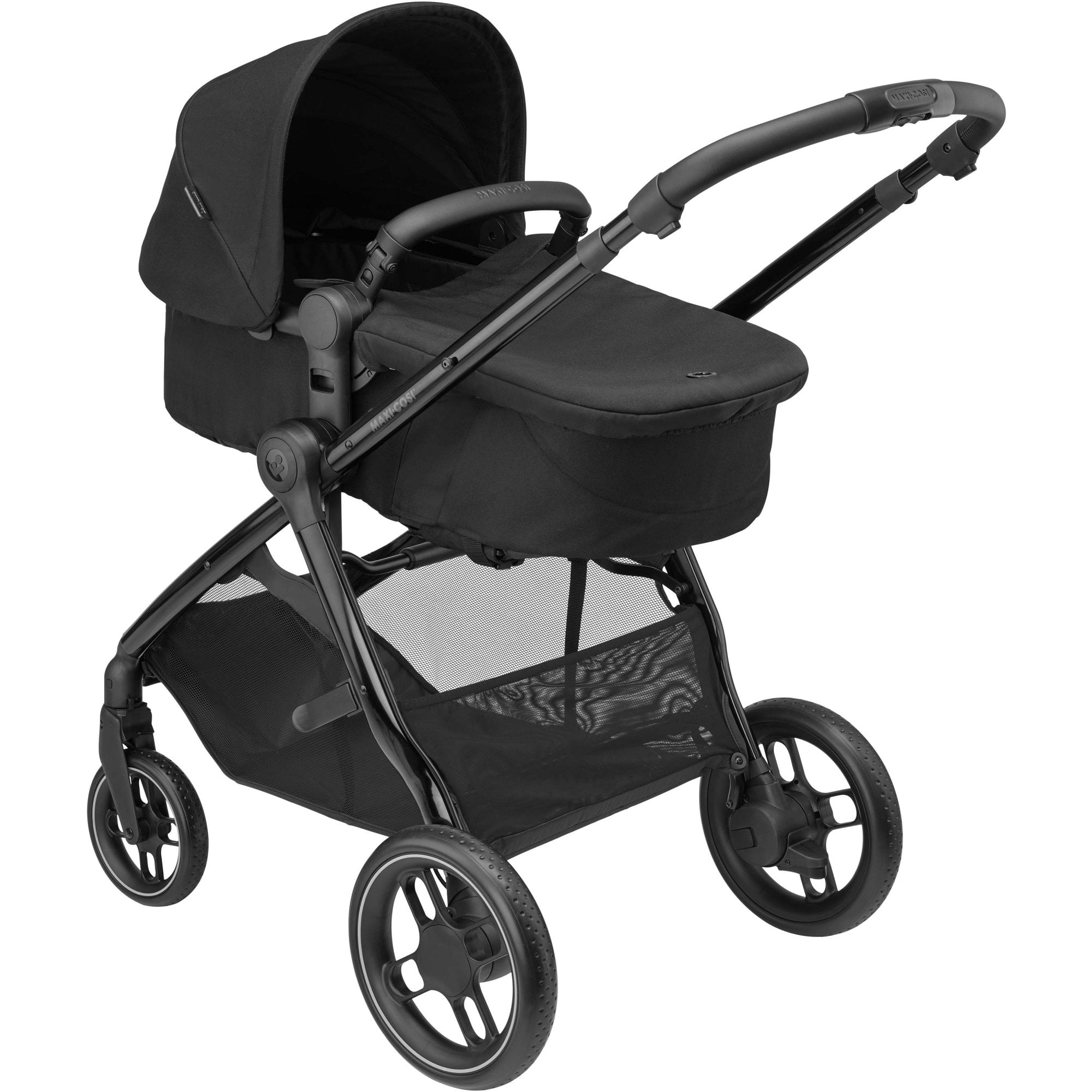 Maxi Cosi Zelia 3 Luxe 2in1 Bundle & Base Twillic Black