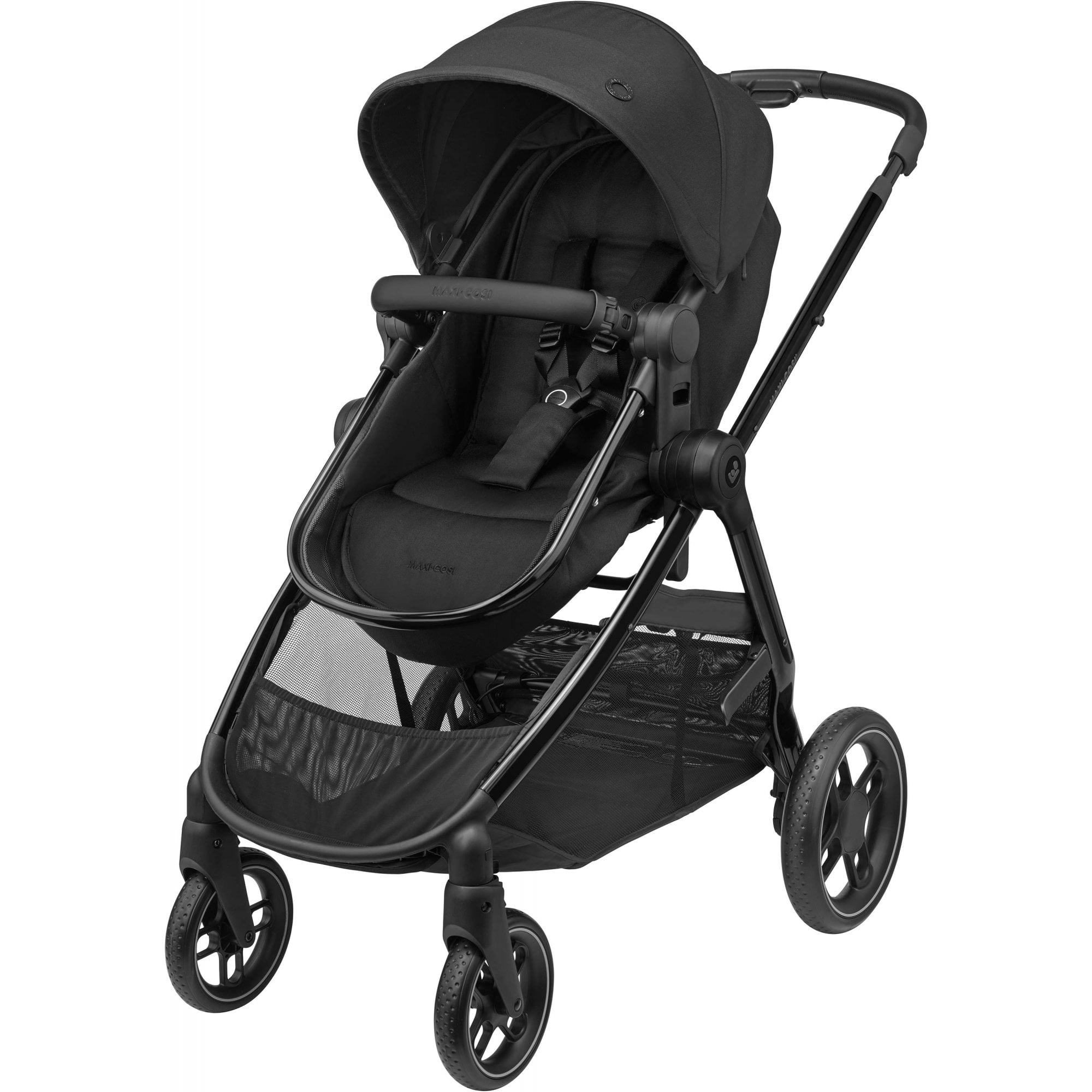Maxi Cosi Zelia 3 Luxe 2in1 Bundle & Cabriofix i-Size Twillic Black