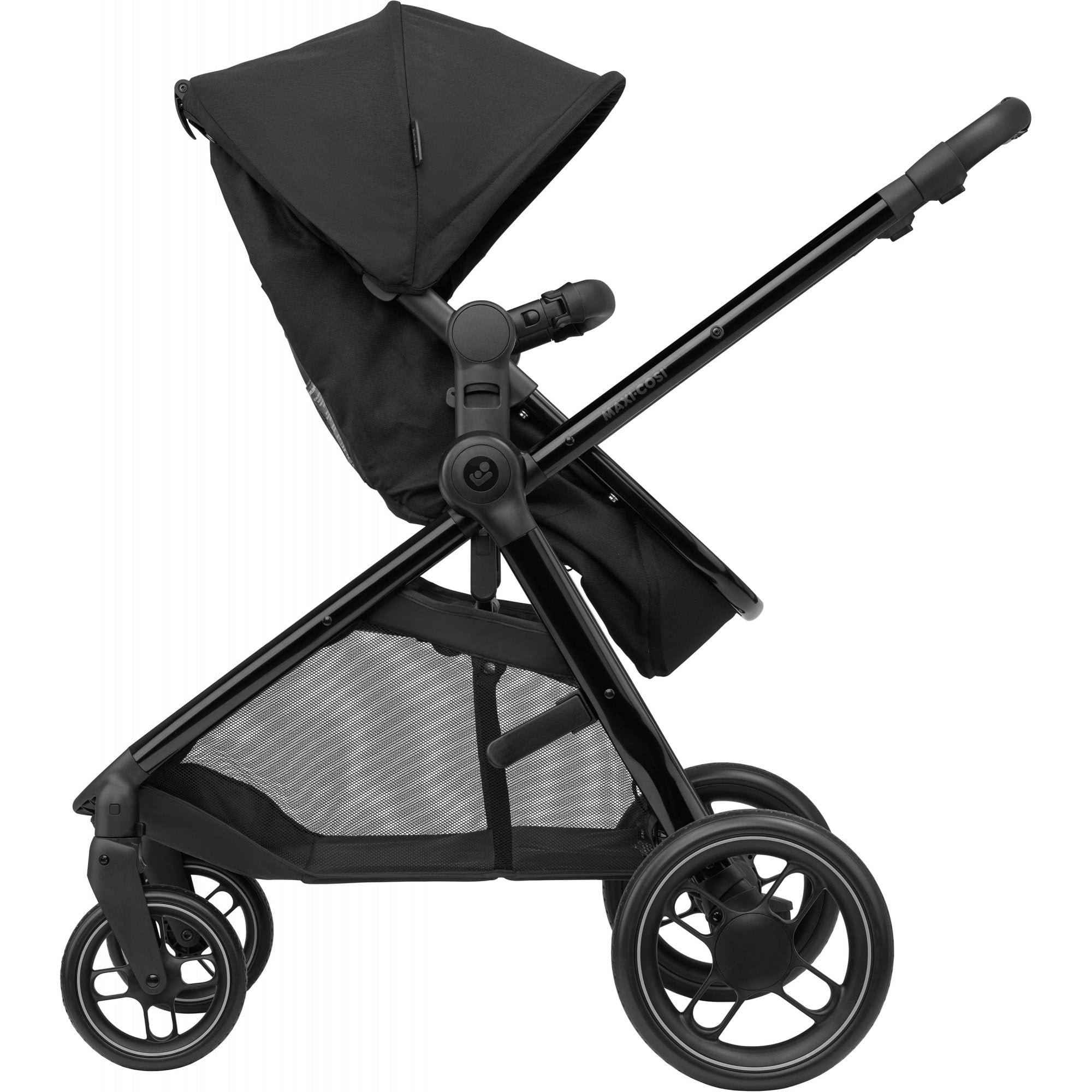 Maxi Cosi Zelia 3 Luxe 2in1 Bundle & Base Twillic Black