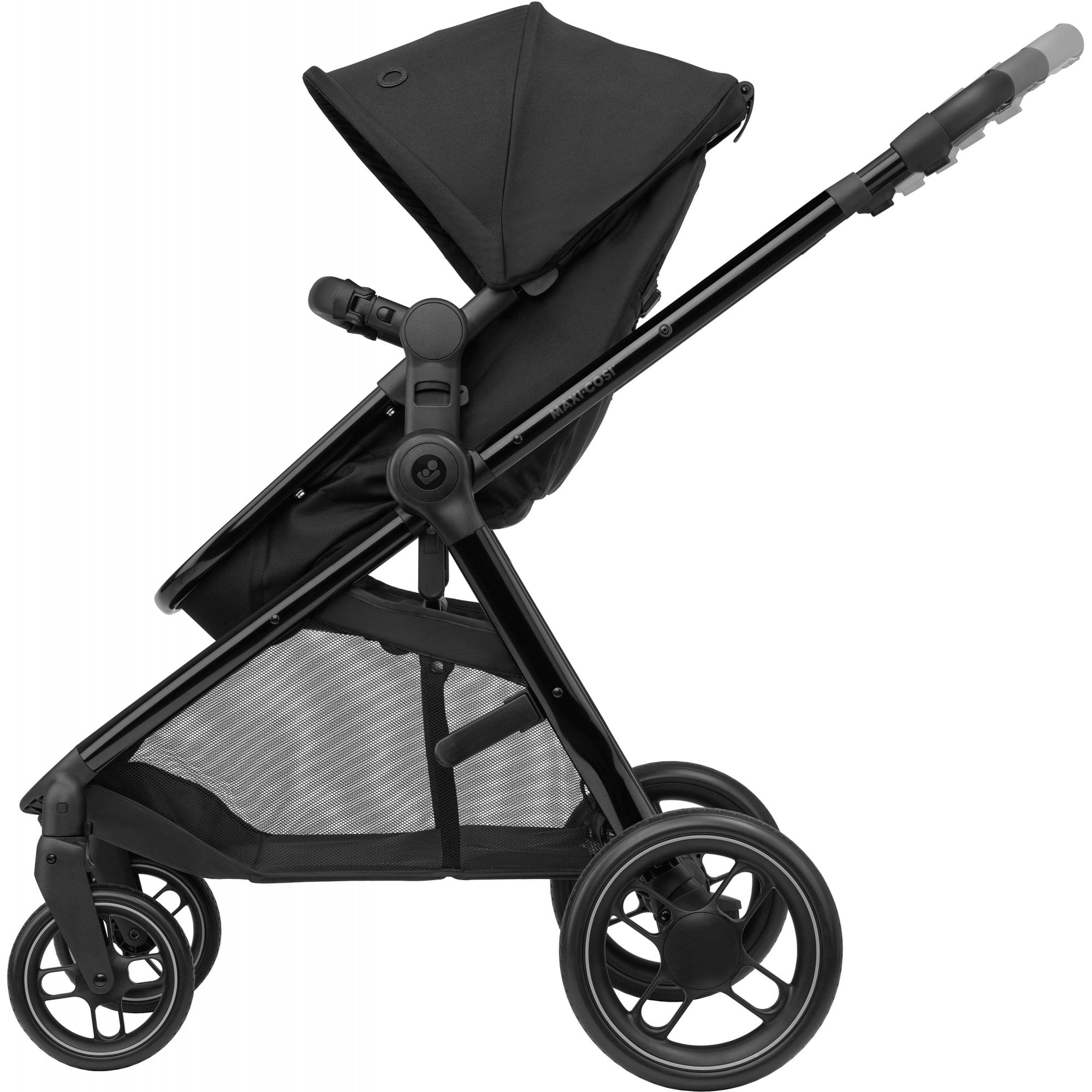 Maxi Cosi Zelia 3 Luxe 2in1 Bundle & Base Twillic Black