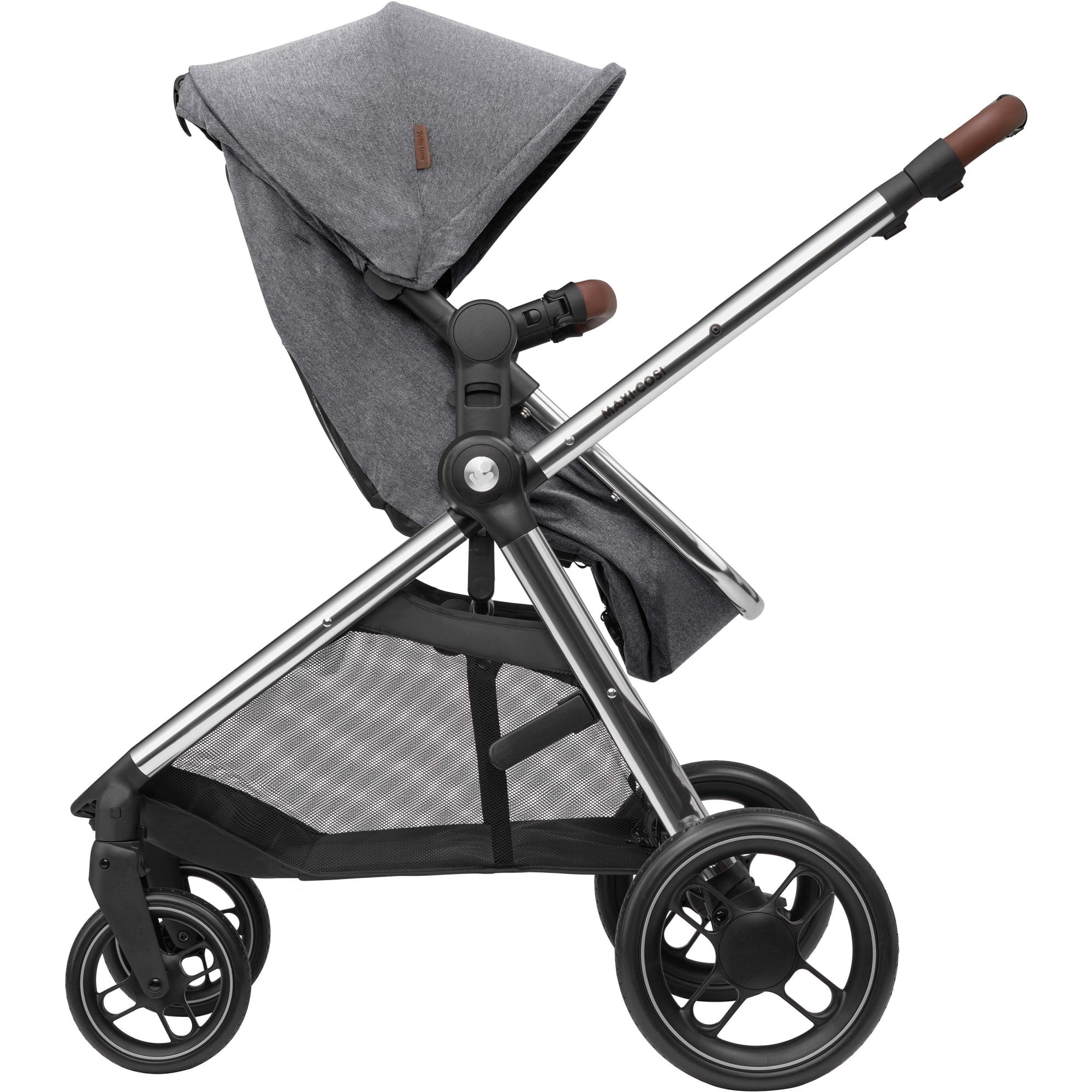 Maxi Cosi Zelia 3 Luxe 2in1 Bundle & Base Twillic Grey