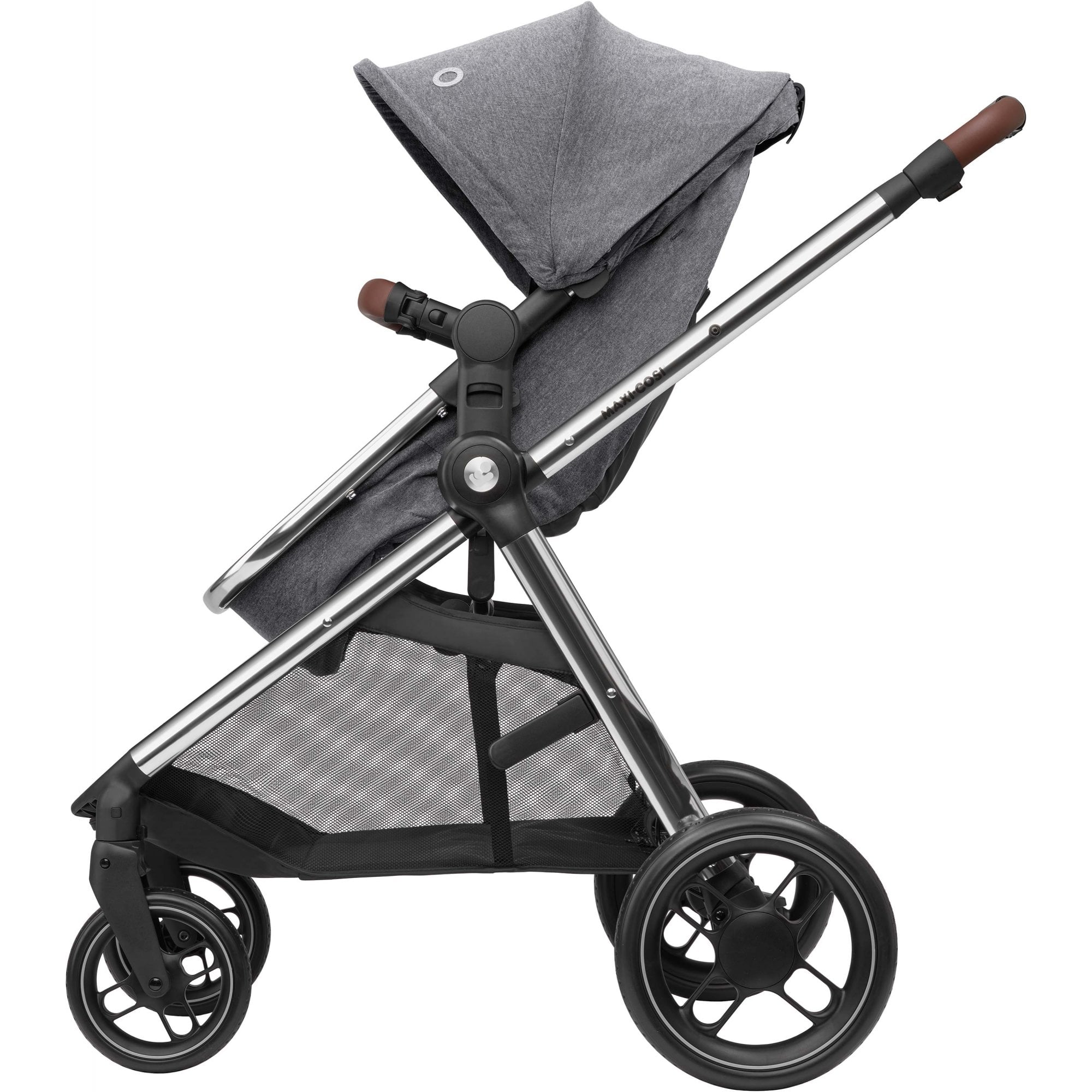 Maxi Cosi Zelia 3 Luxe 2in1 Bundle & Cabriofix i-Size Twillic Grey