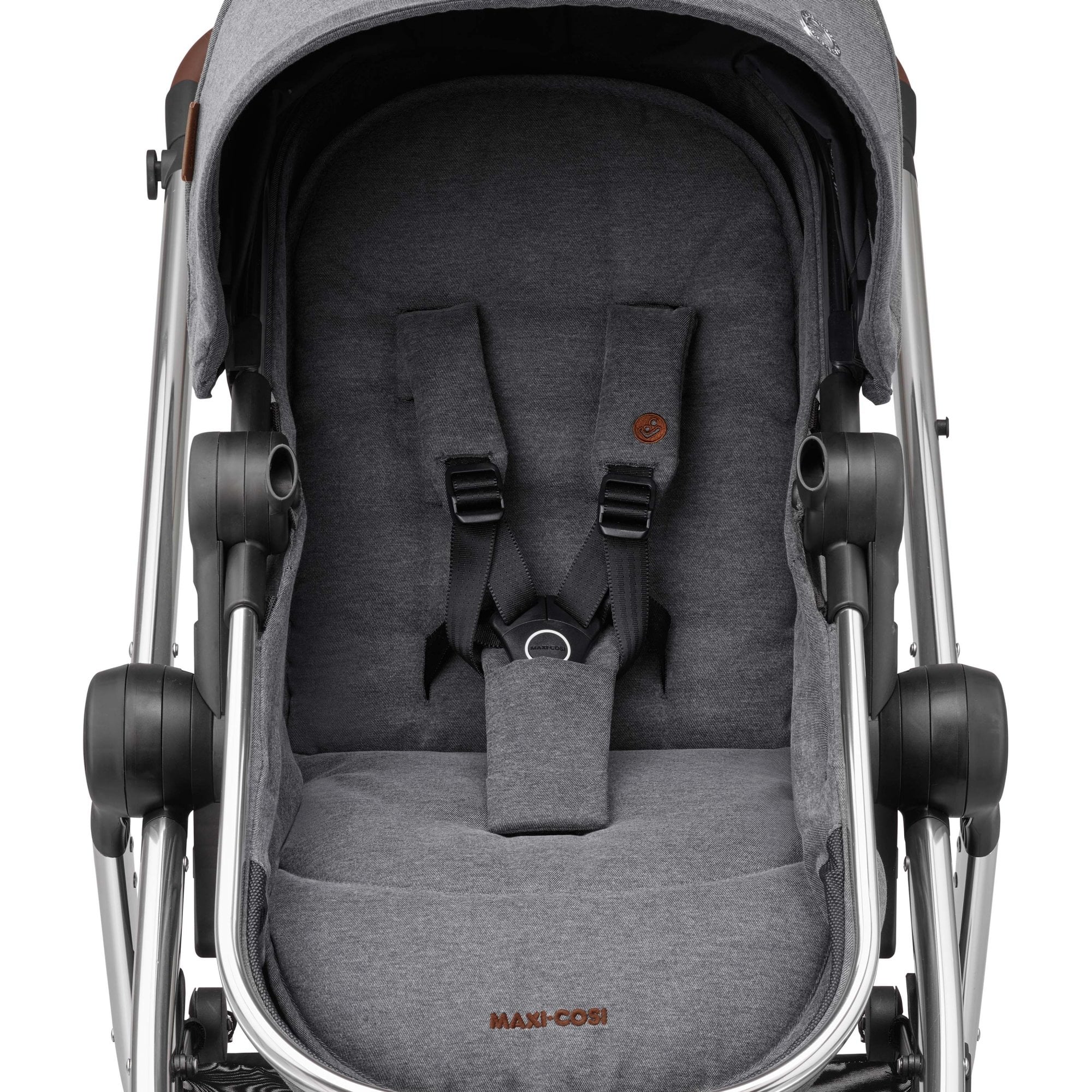 Maxi Cosi Zelia 3 Luxe 2in1 Bundle & Base Twillic Grey