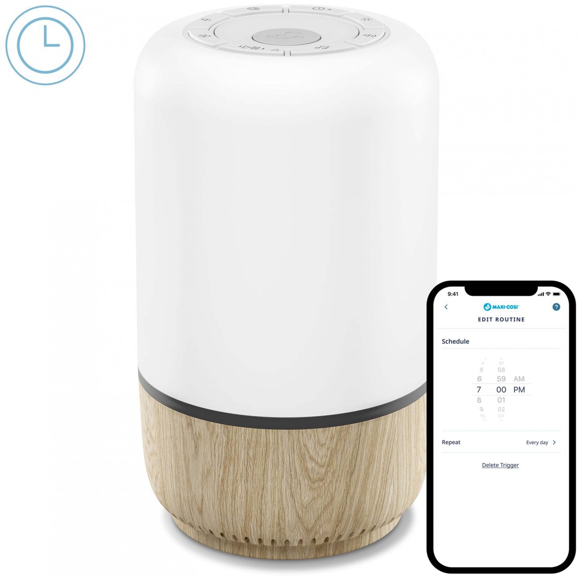 Maxi Cosi Soothe Light & Sound Connected Home Range