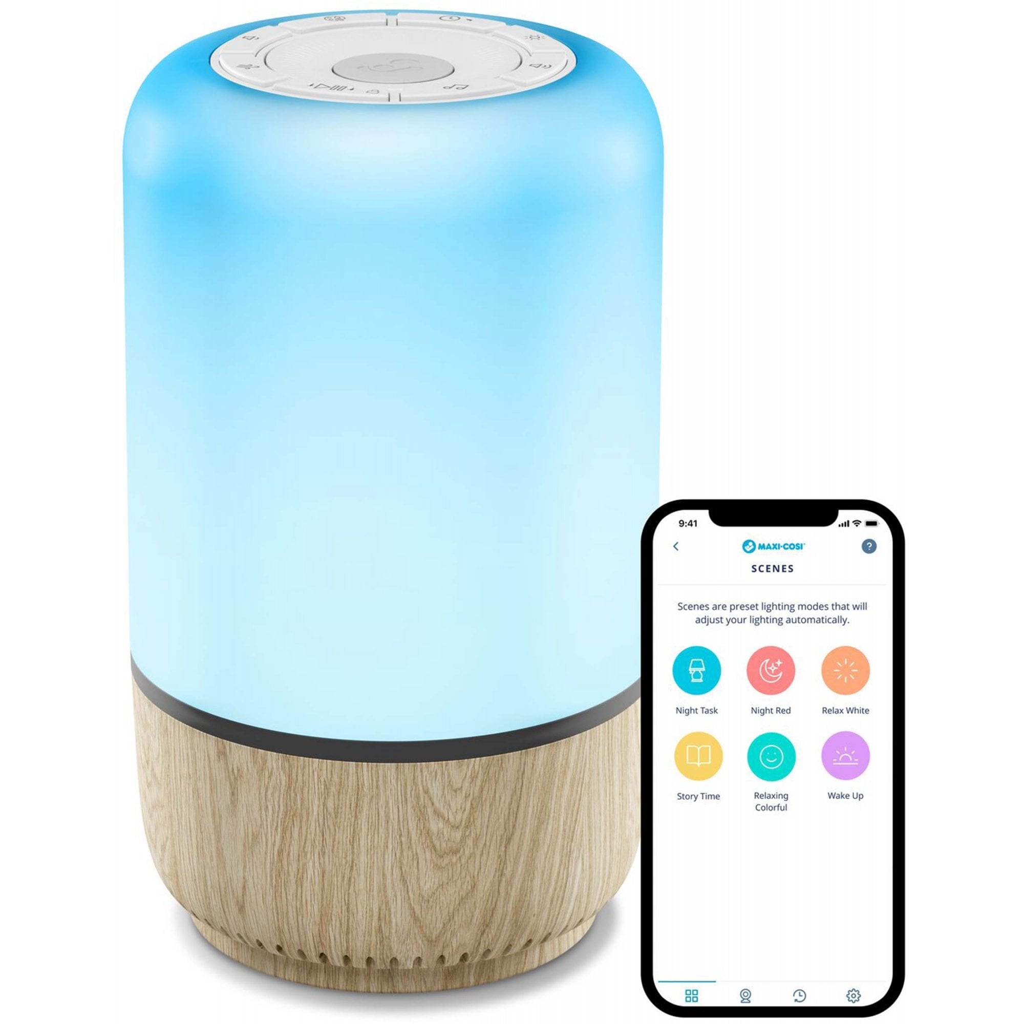 Maxi Cosi Soothe Light & Sound Connected Home Range