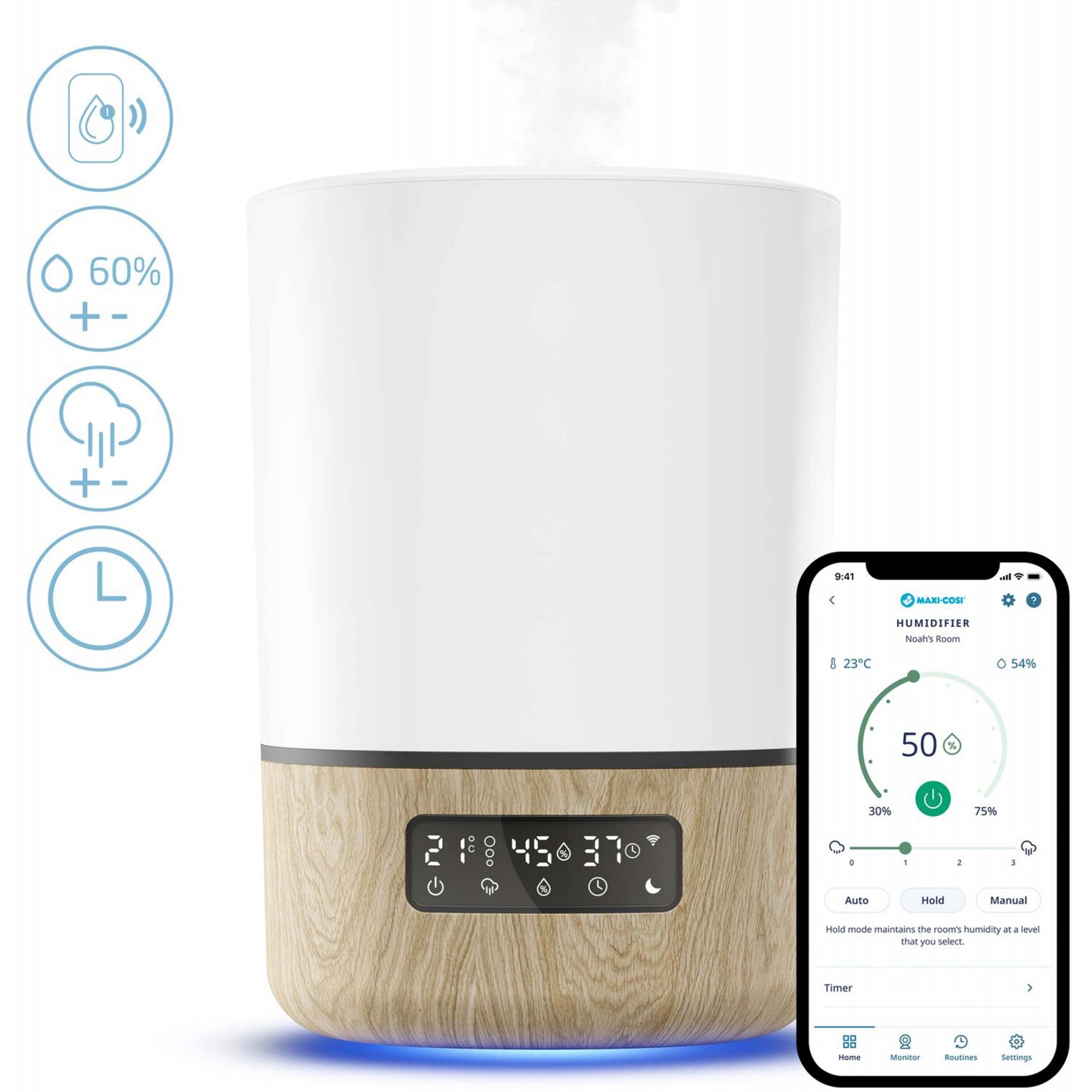 Maxi Cosi Breathe Humidifier Connected Home Range