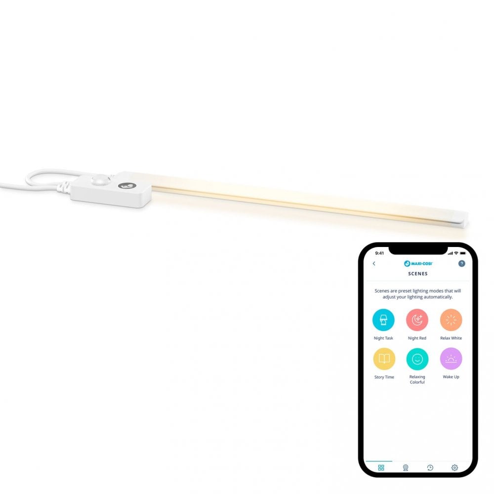 Maxi Cosi Glow Crib Light Connected Home Range