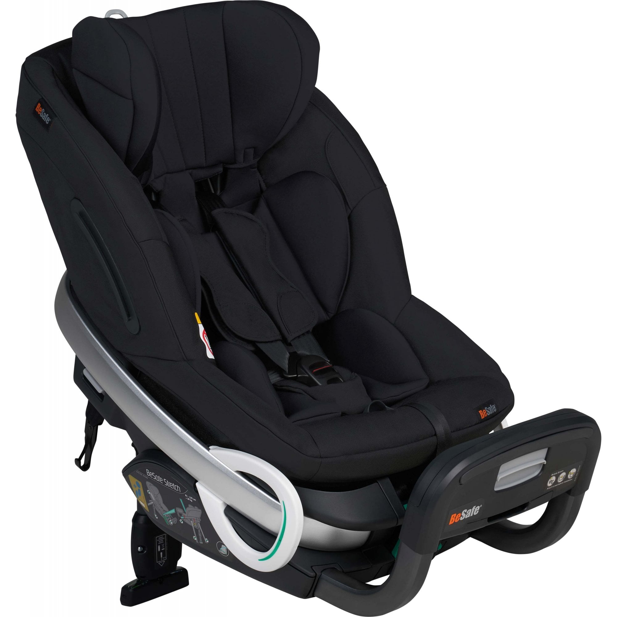 BeSafe Stretch Rear Facing Car Seat Fresh Black Cab