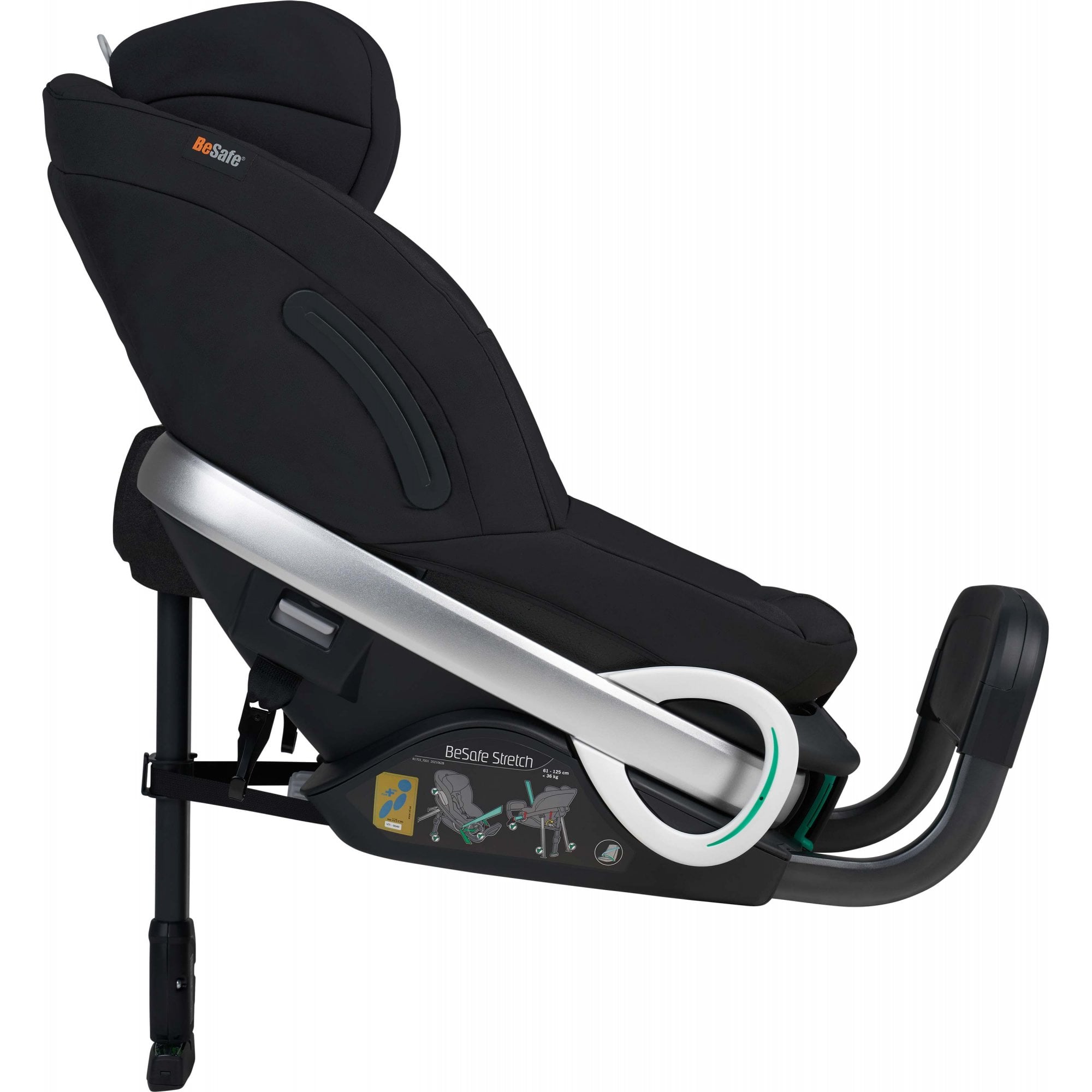 BeSafe Stretch Rear Facing Car Seat Fresh Black Cab