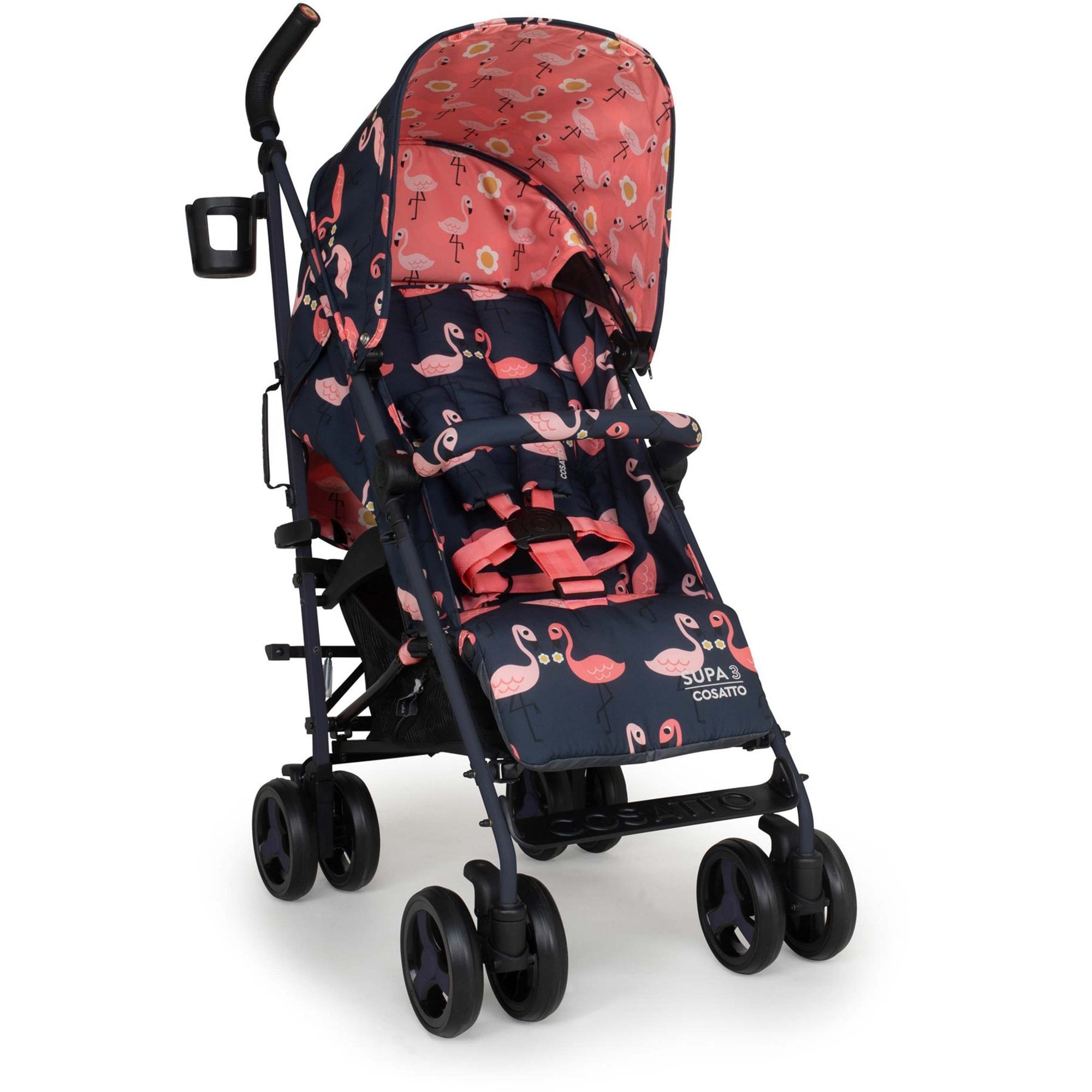 Cosatto Supa 3 Pushchair Pretty Flamingo