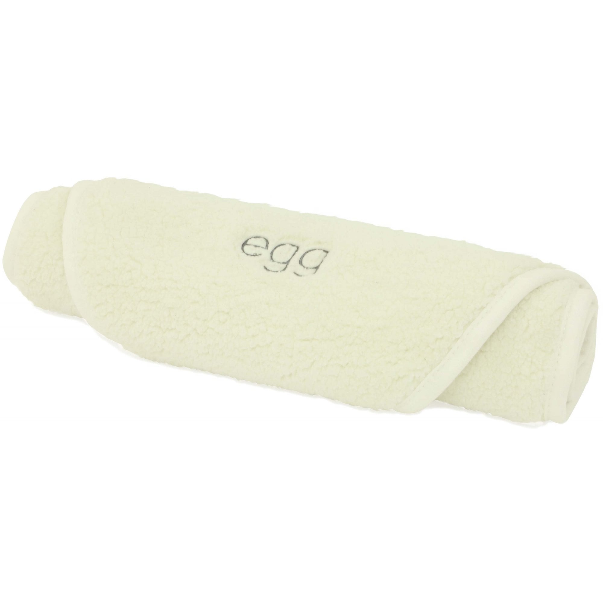 egg2® Sherpa Carrycot Mattress Topper Cream