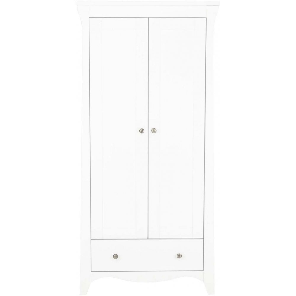 CuddleCo Clara 3 Piece Nursery Set White