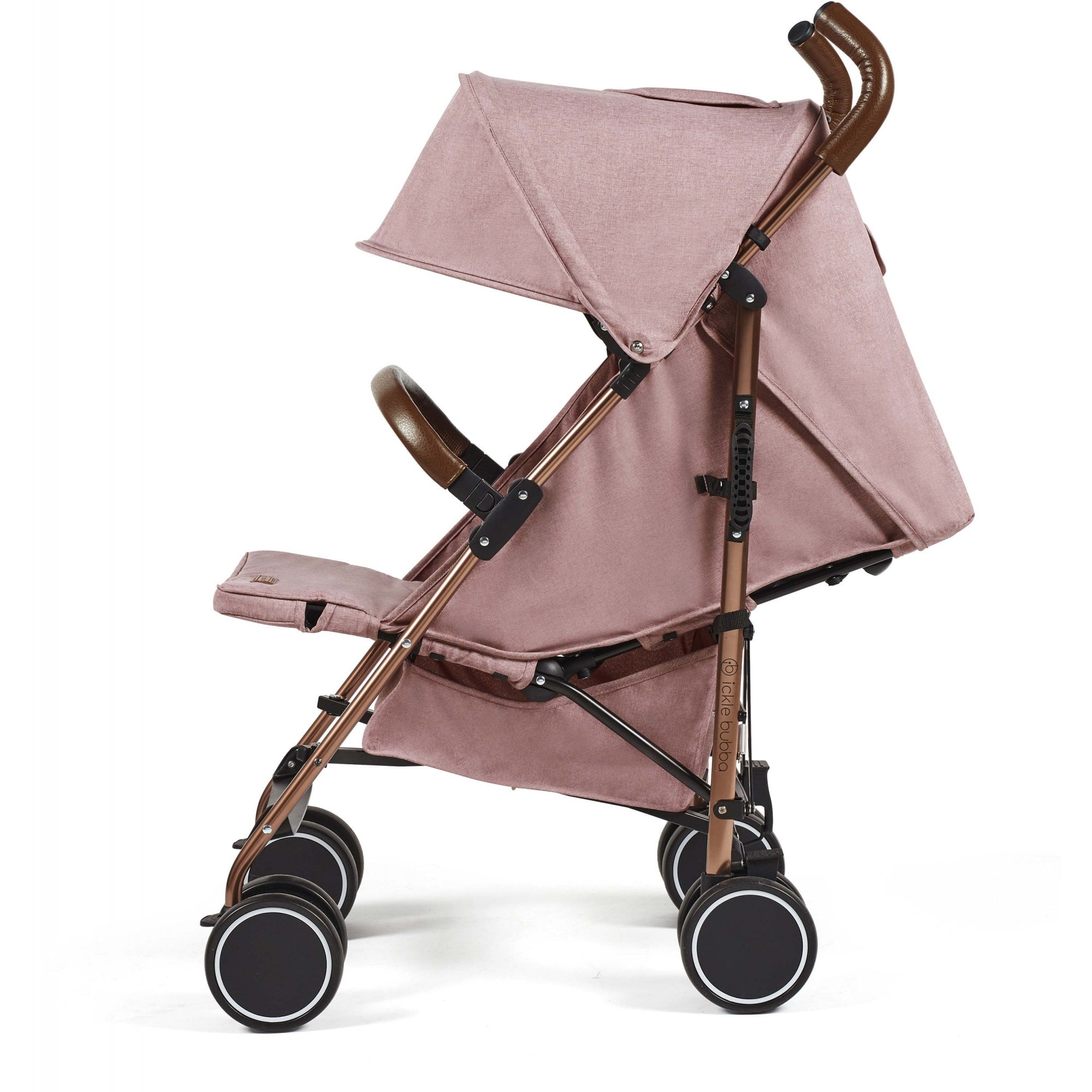 Ickle Bubba Discovery Prime Stroller Dusky Pink