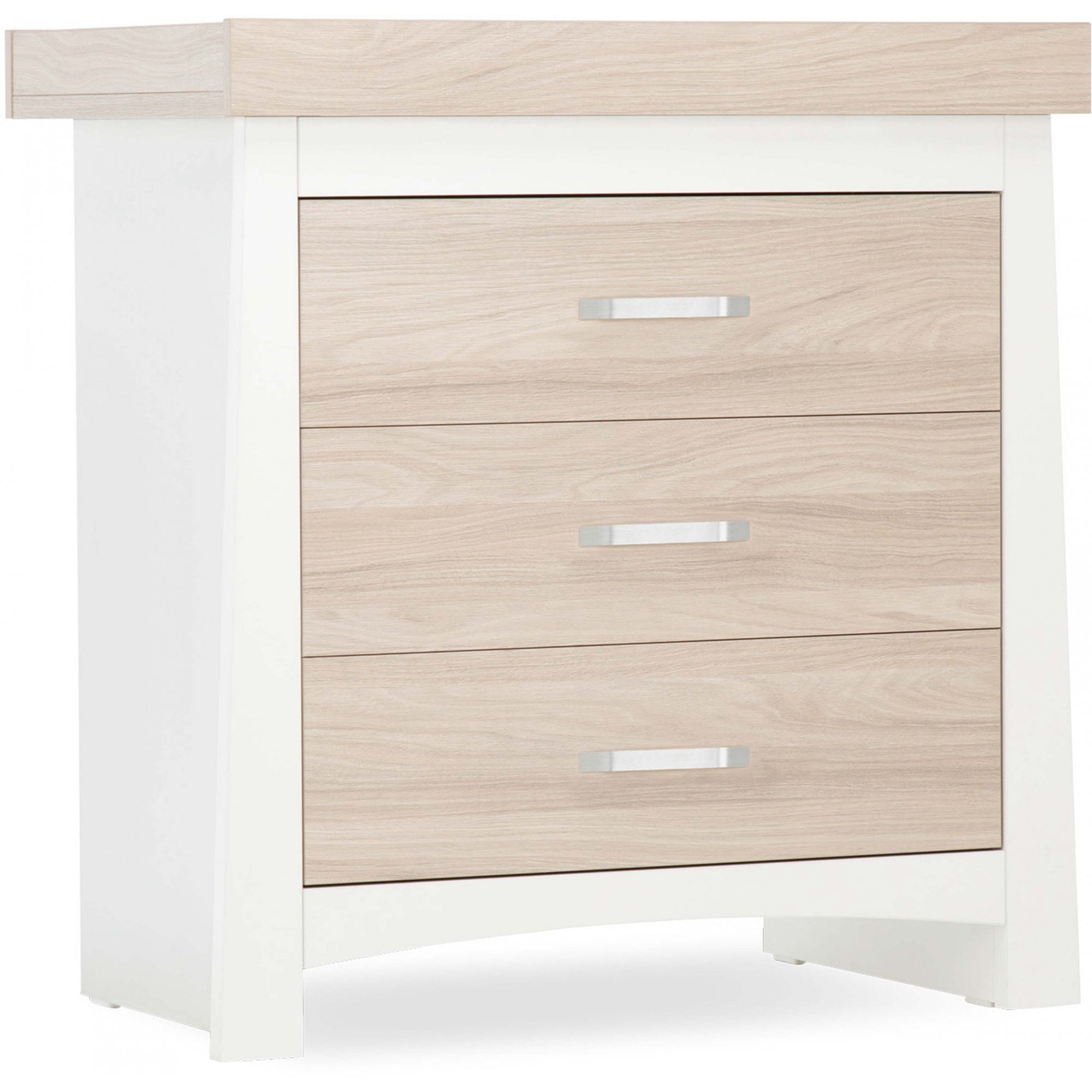 CuddleCo Ada 3 Piece Nursery Set White/Ash