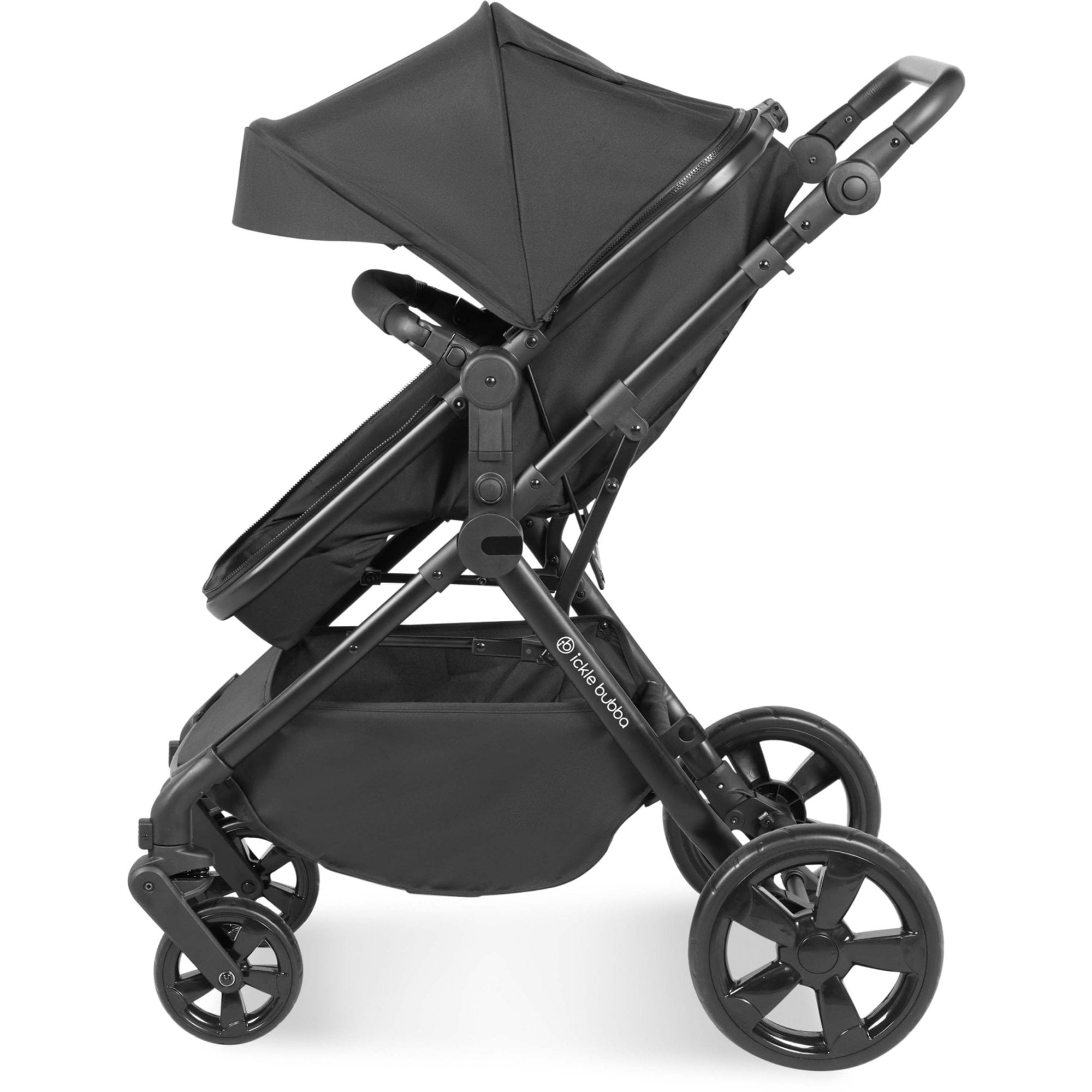 Ickle Bubba Comet 3 in 1 Travel System Black With Astral Car Seat