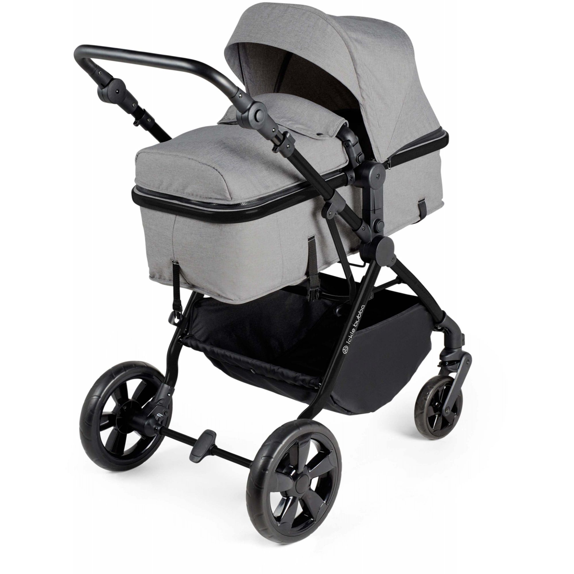 Ickle Bubba Comet 3 in 1 Travel System Space Grey With Astral Car Seat