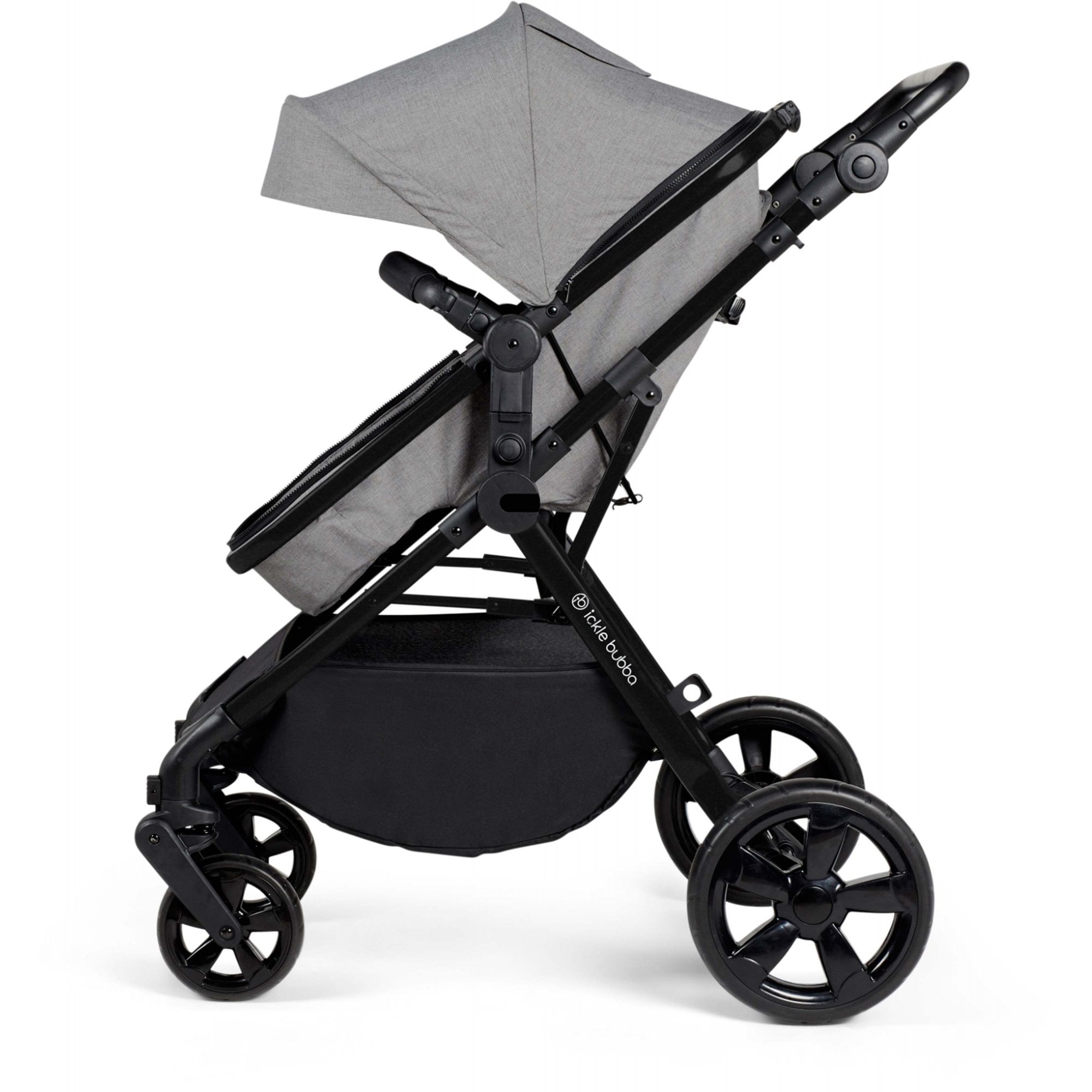 Ickle Bubba Comet 3 in 1 Travel System Space Grey With Astral Car Seat