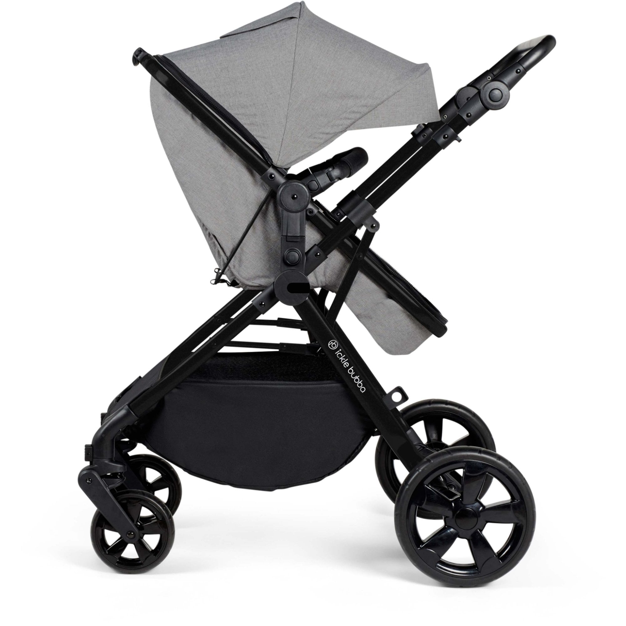 Ickle Bubba Comet 3 in 1 Travel System Space Grey With Astral Car Seat