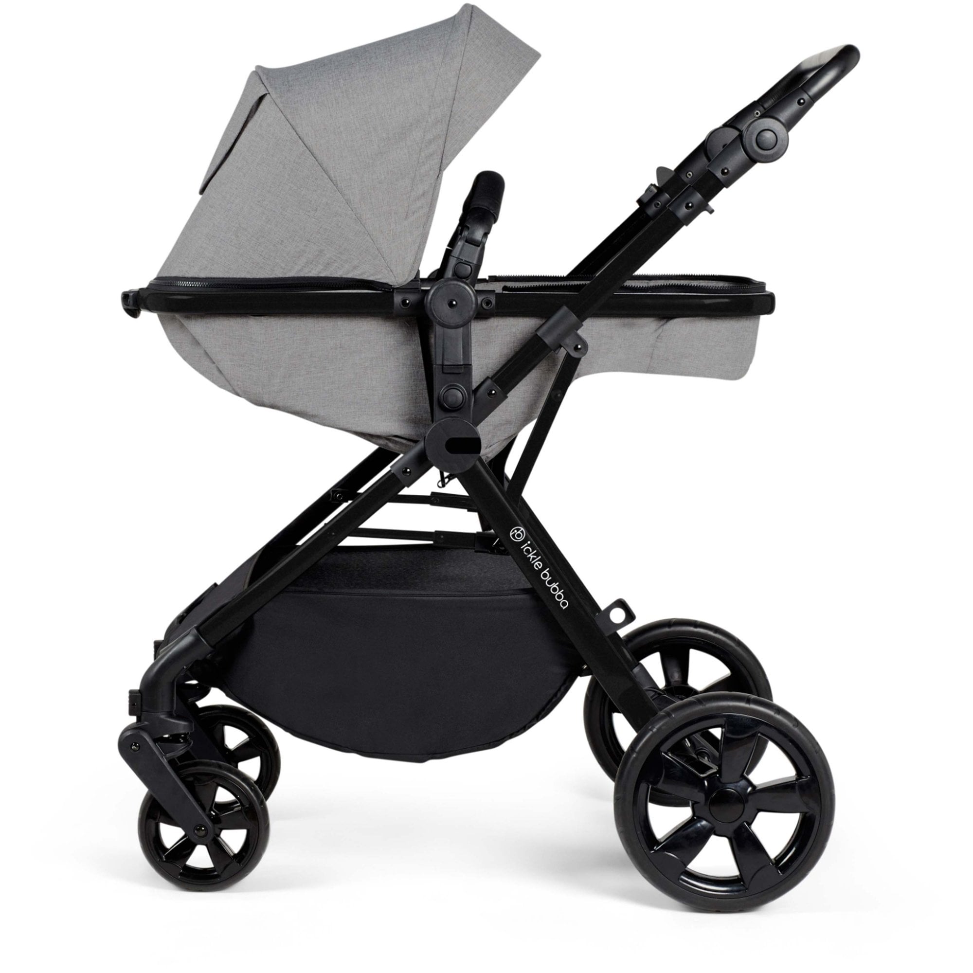Ickle Bubba Comet 3 in 1 Travel System Space Grey With Astral Car Seat