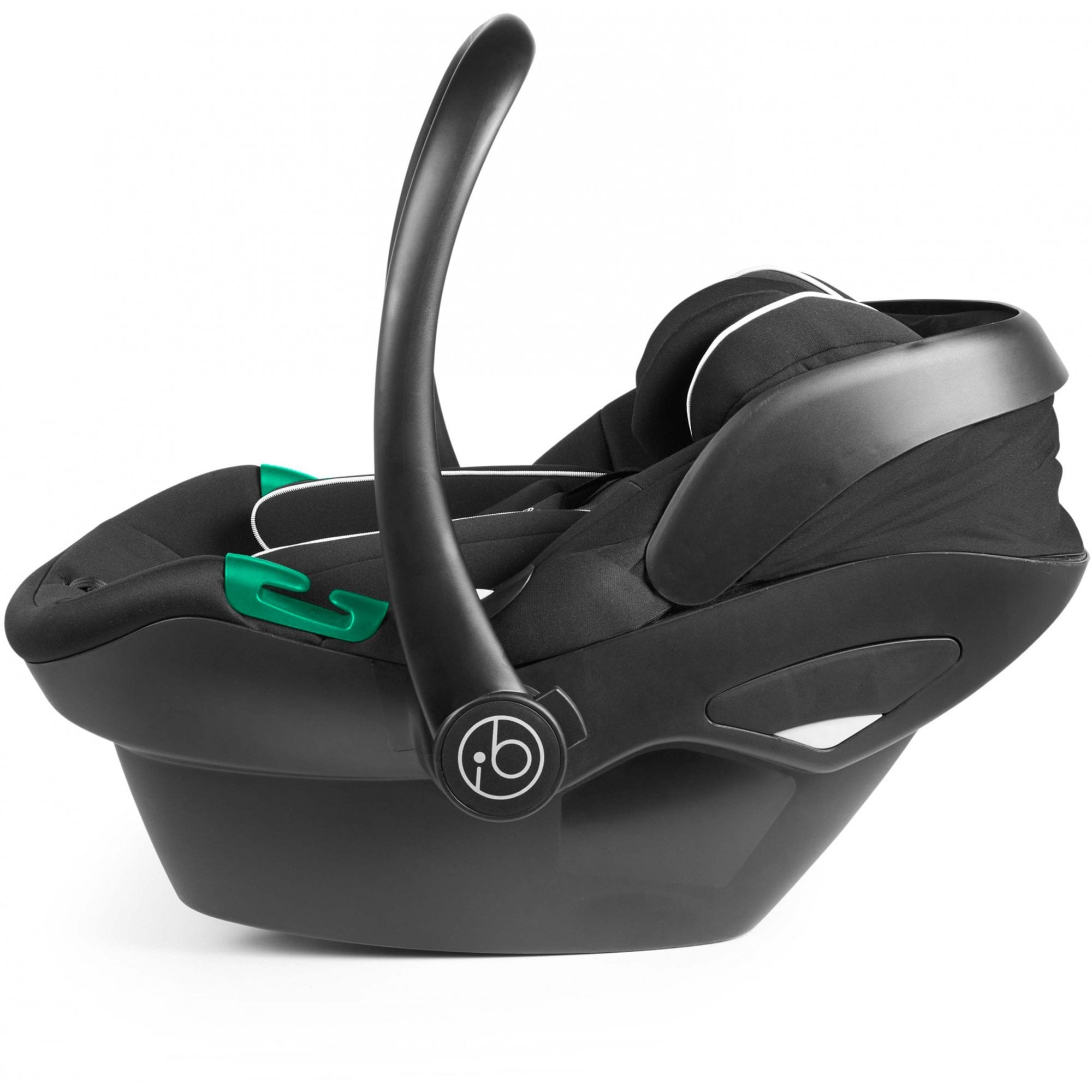 Ickle Bubba Cosmo 9 Piece Travel System with i-Size Stratus Car Seat & ISOFIX Base Black