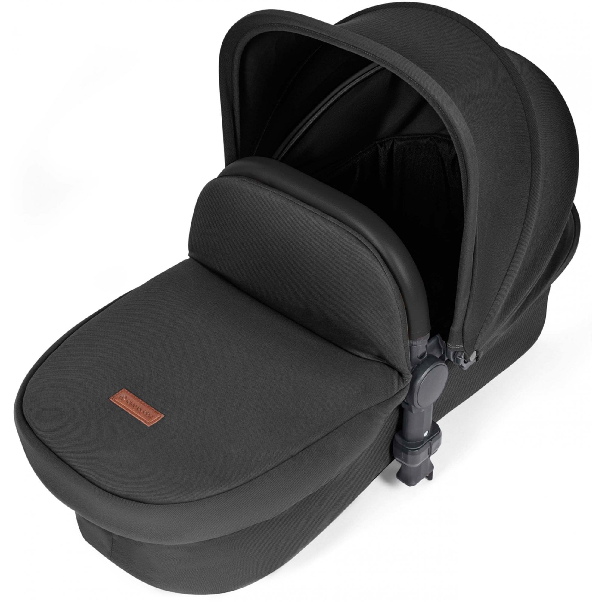 Ickle Bubba Stomp Luxe 12 Piece Travel System & Cirrus Car Seat + Base Midnight