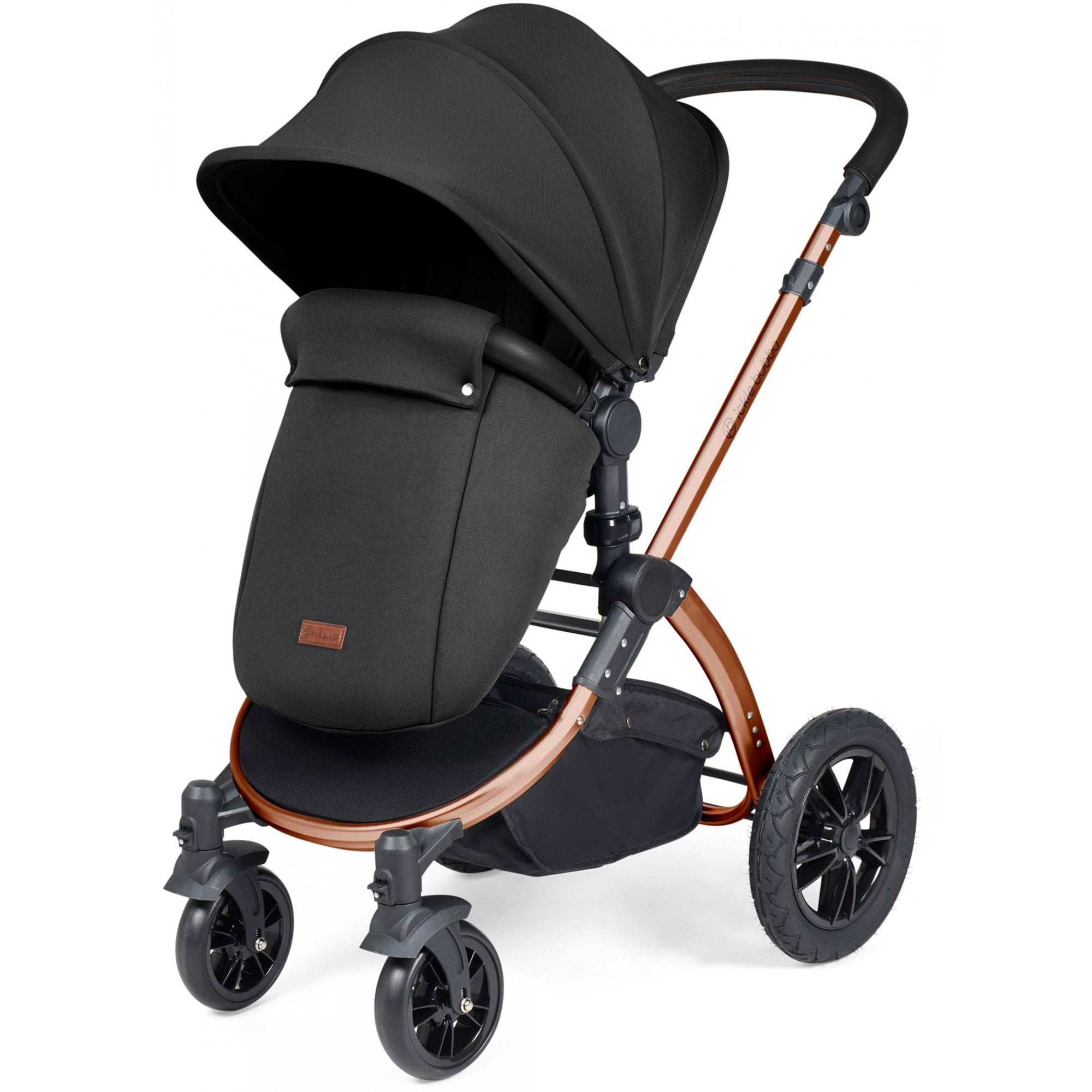 Ickle Bubba Stomp Luxe 9 Piece Pram Midnight