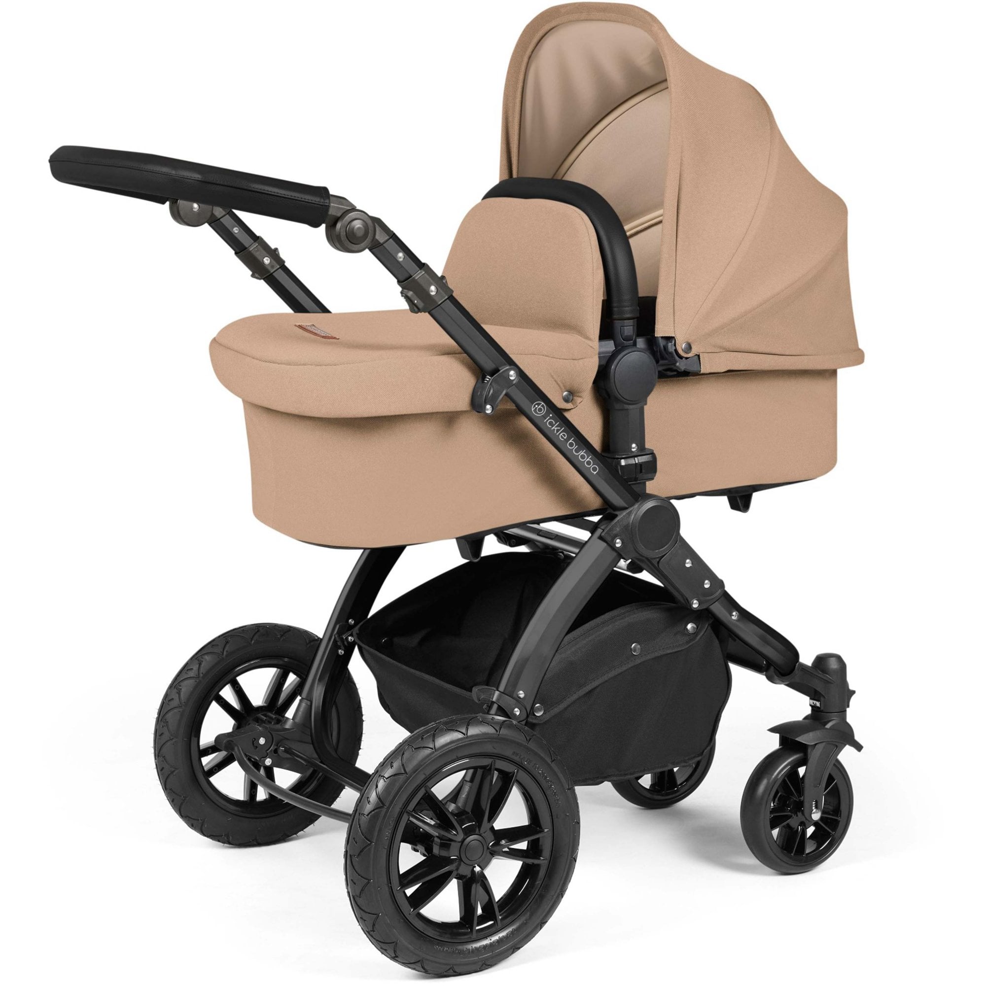 Ickle Bubba Stomp Luxe 9 Piece Pram Desert