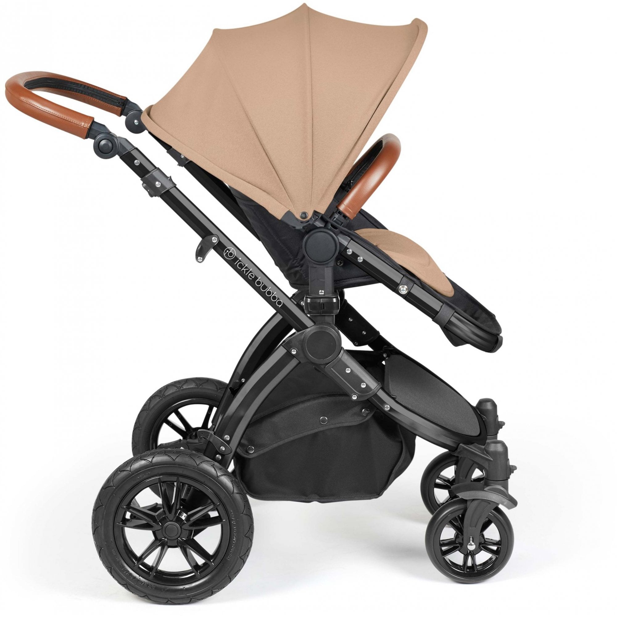 Ickle Bubba Stomp Luxe 9 Piece Pram Desert
