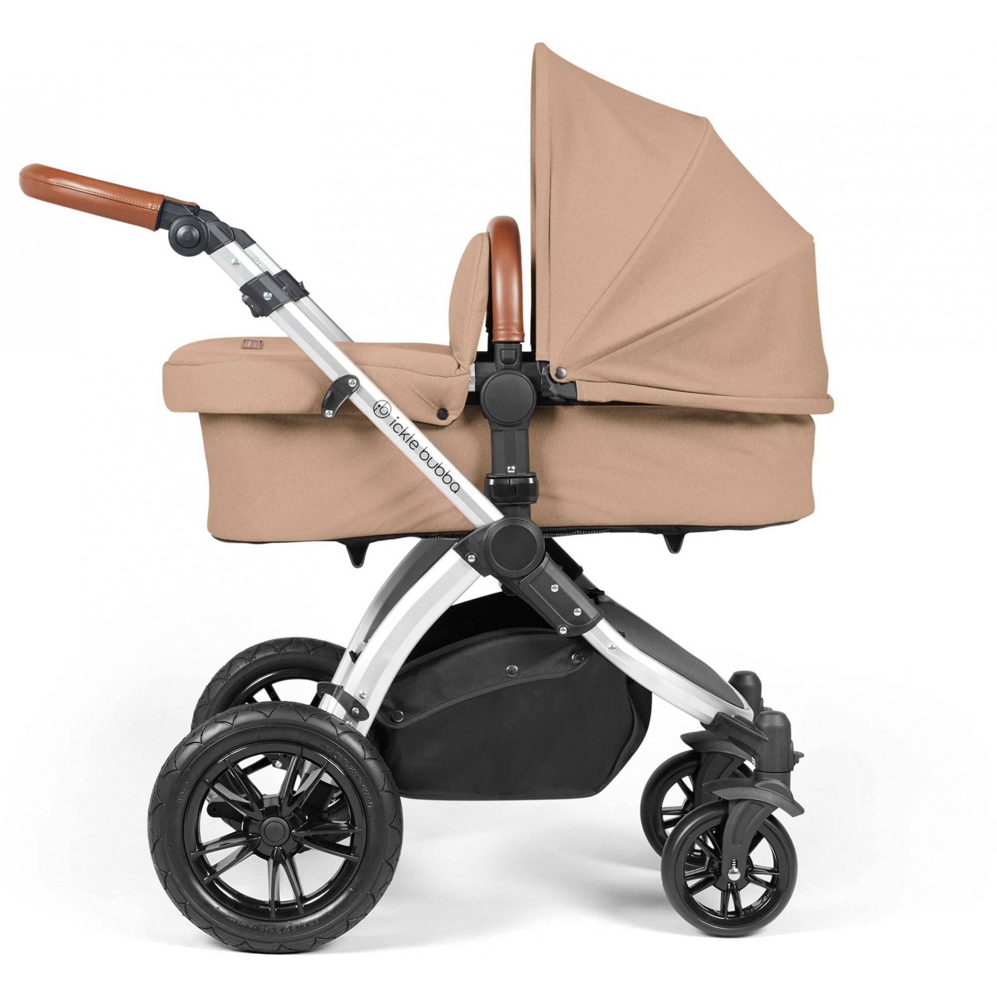 Ickle Bubba Stomp Luxe 9 Piece Pram Desert