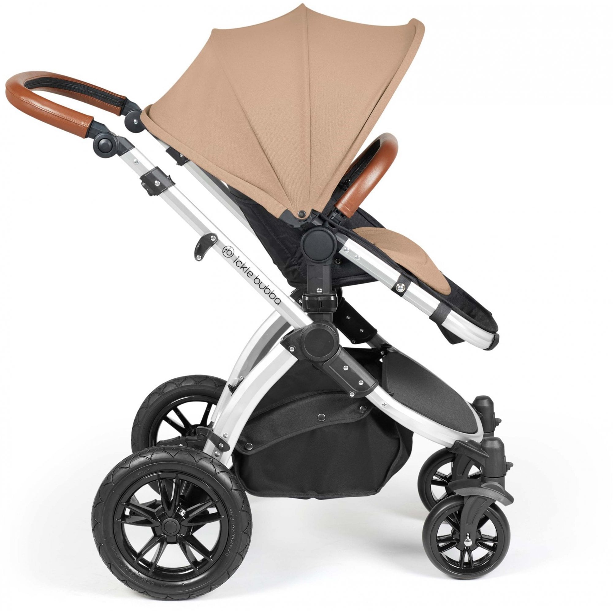 Ickle Bubba Stomp Luxe 9 Piece Pram Desert