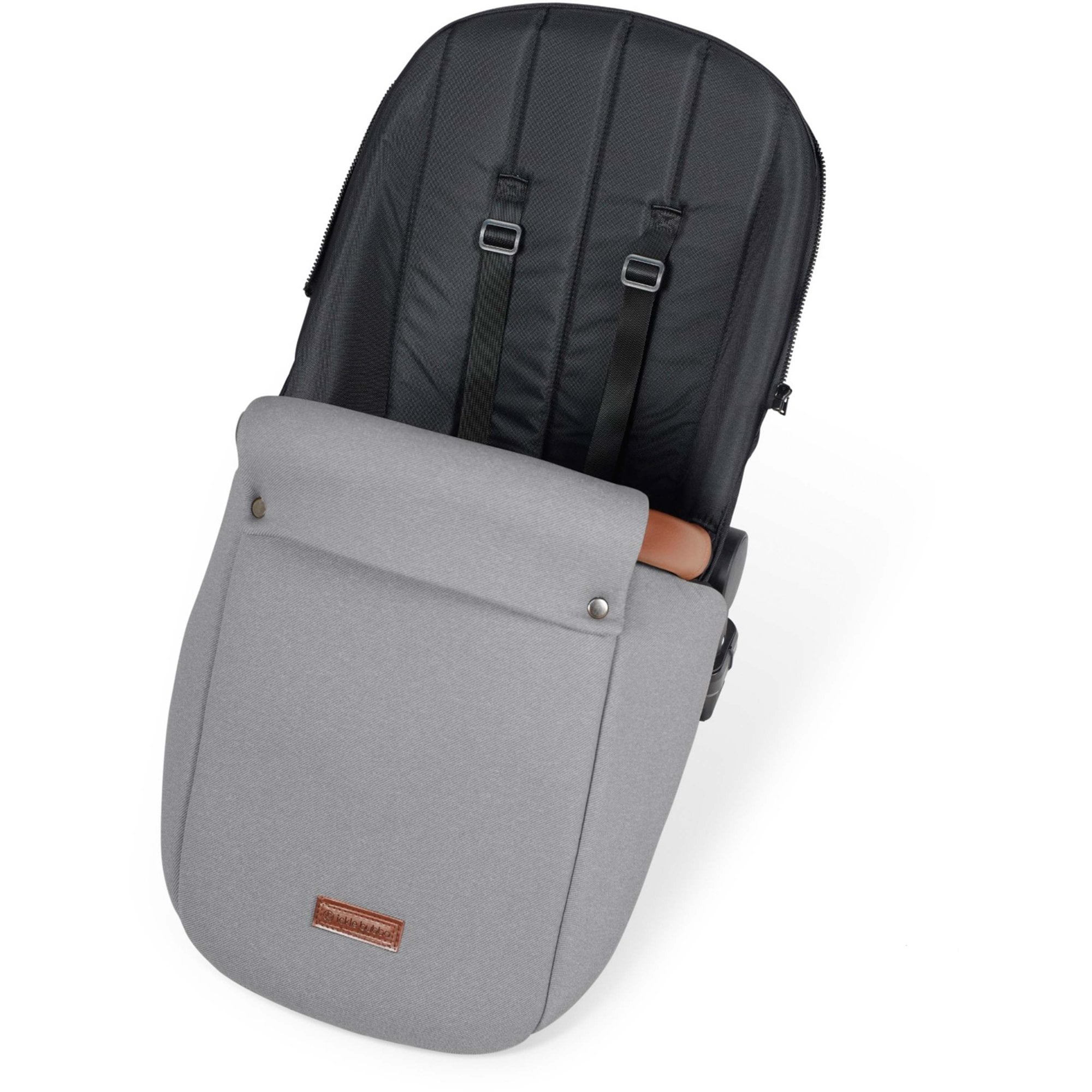 Ickle Bubba Stomp Luxe 9 Piece Pram Pearl Grey