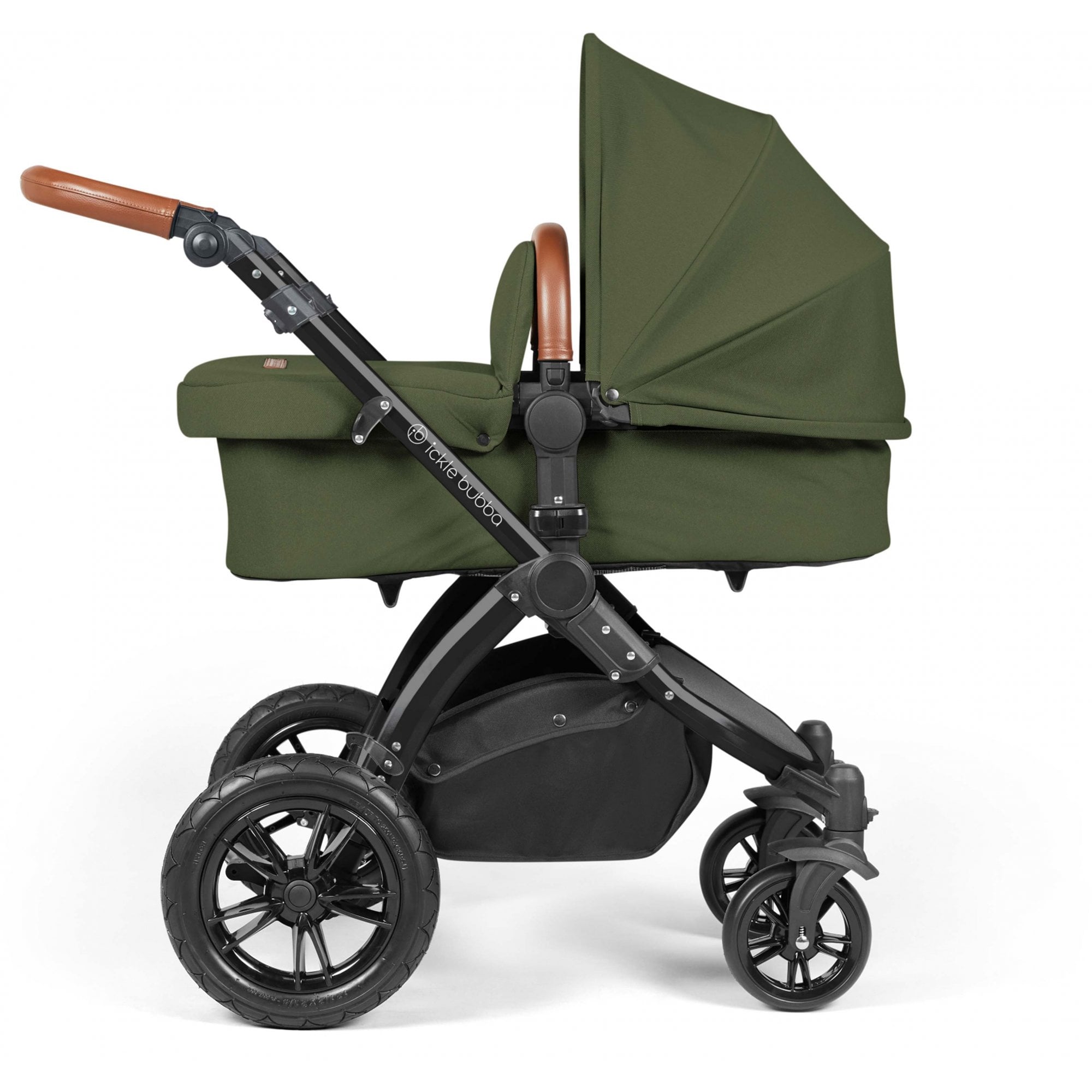 Ickle Bubba Stomp Luxe 9 Piece Pram Woodland
